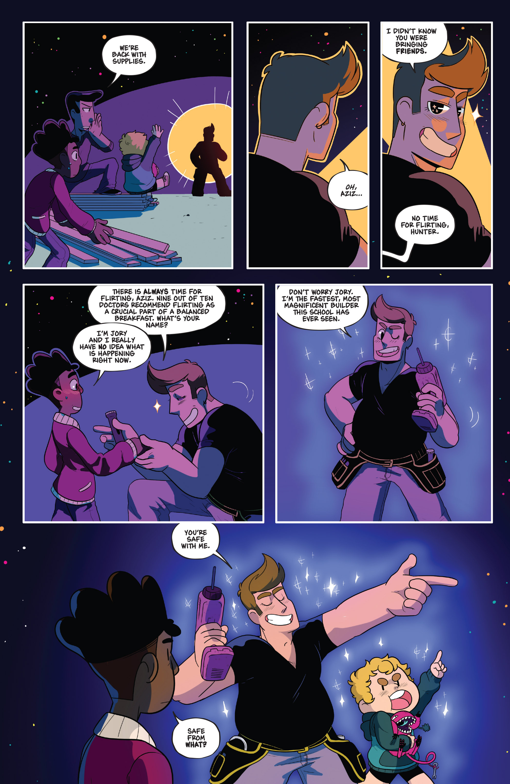 Read online The Backstagers comic -  Issue #1 - 13