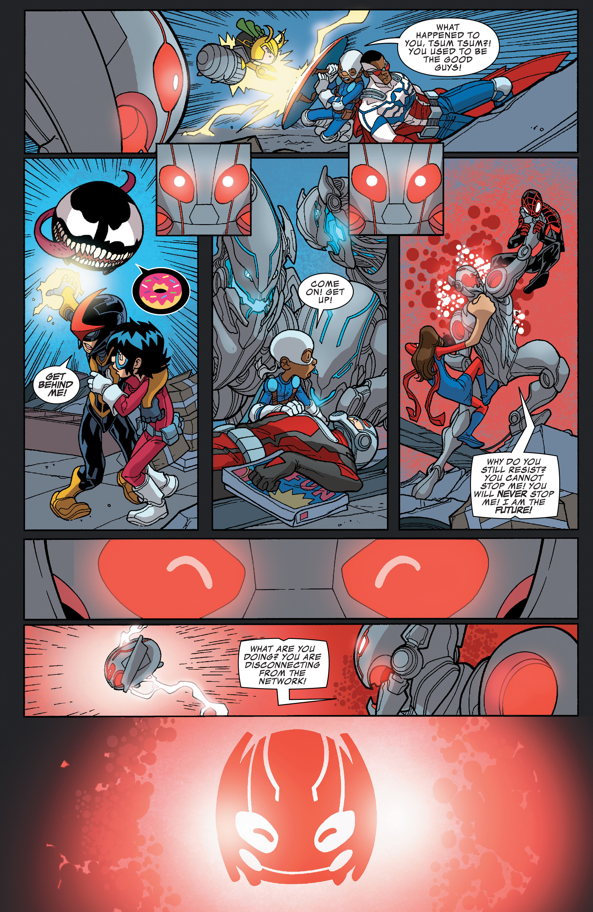 Read online Marvel Tsum Tsum comic -  Issue #4 - 16