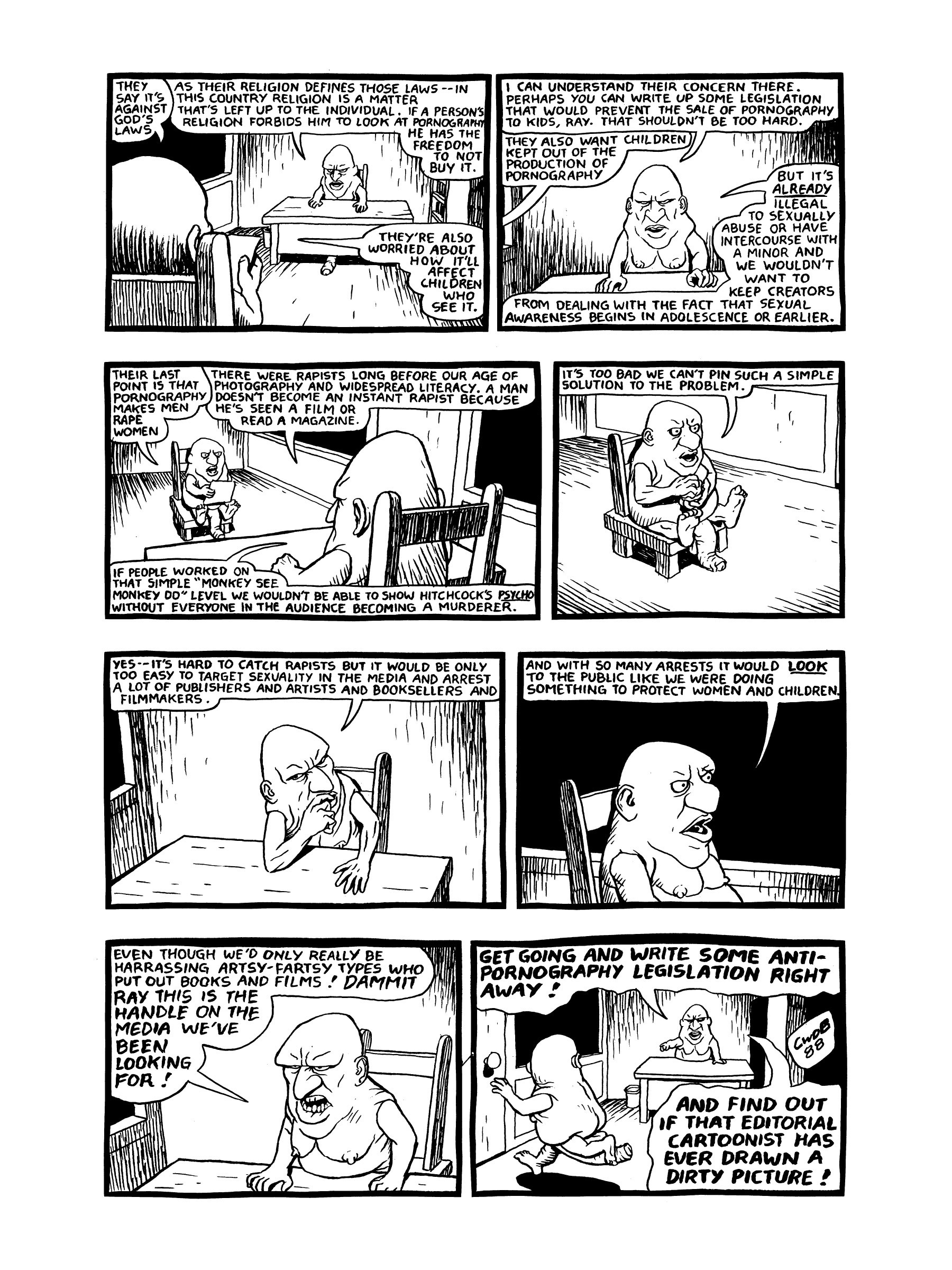Read online Little Man: Short Strips 1980 - 1995 comic -  Issue # TPB (Part 1) - 54