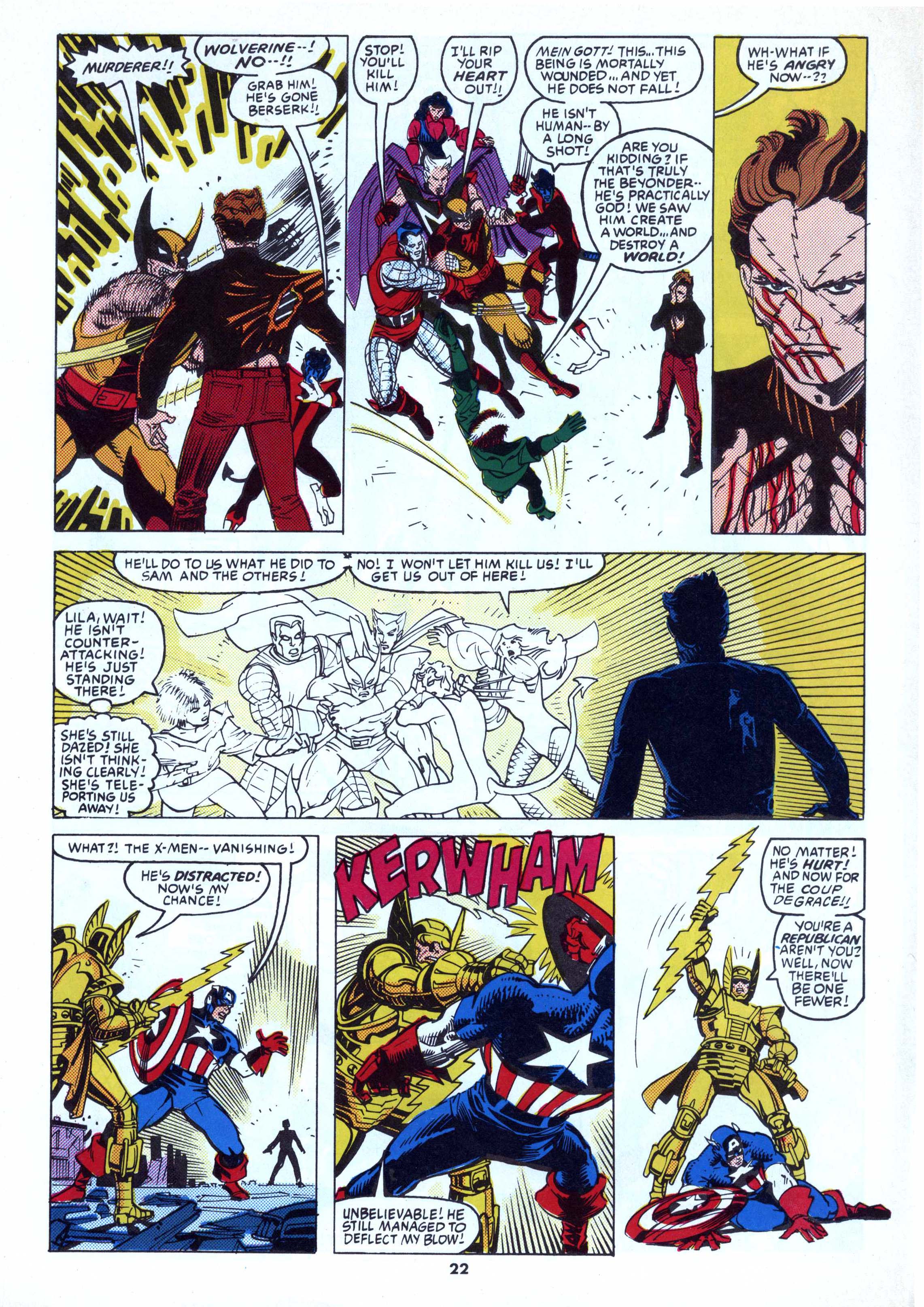 Read online Secret Wars (1985) comic -  Issue #32 - 22