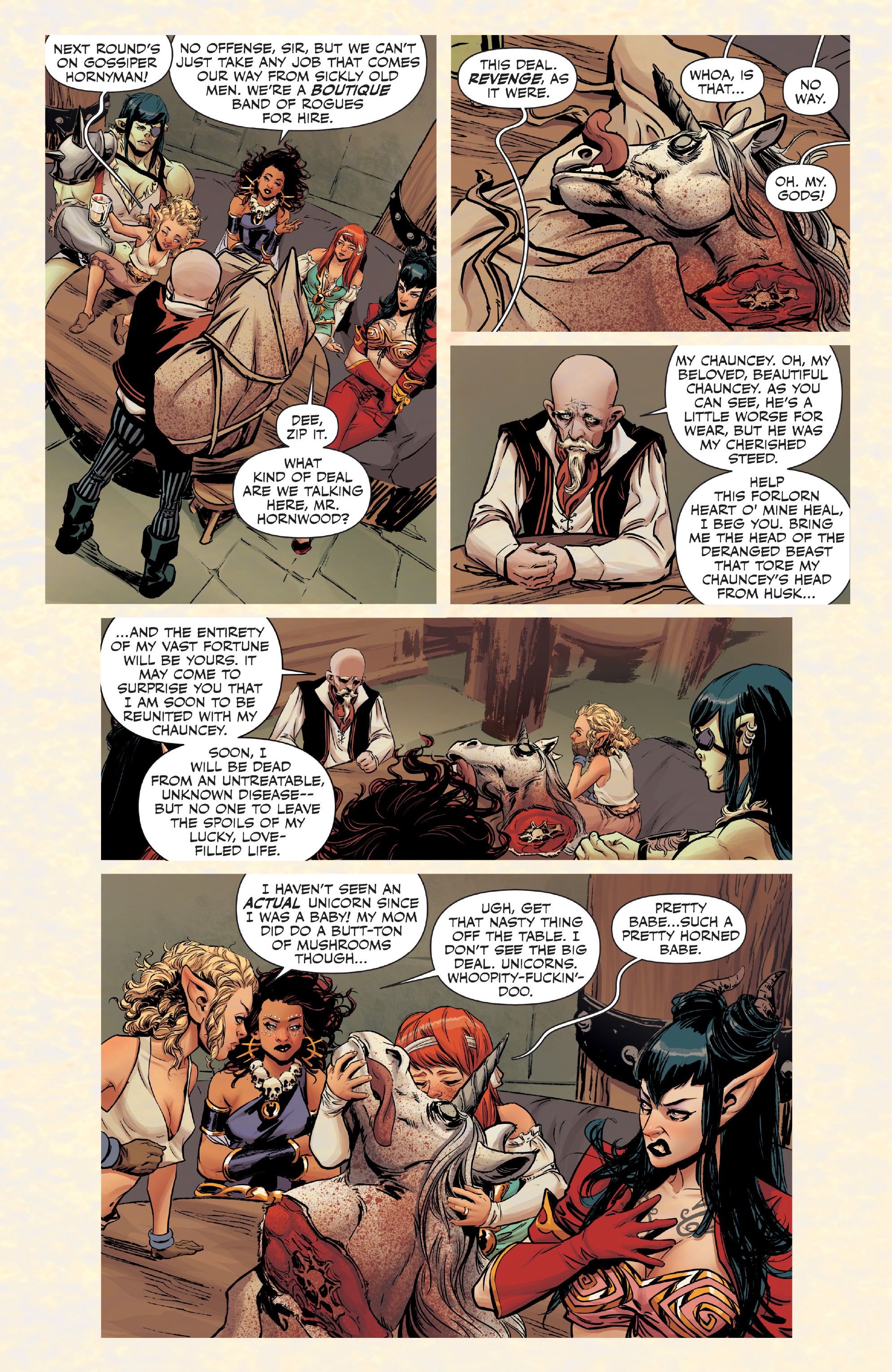 Read online Rat Queens Special: Swamp Romp comic -  Issue # Full - 4