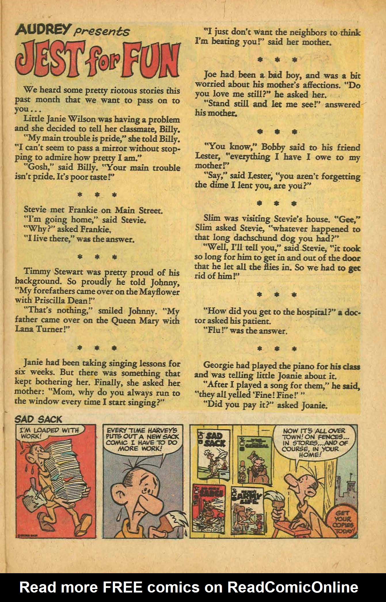 Read online Playful Little Audrey comic -  Issue #87 - 26