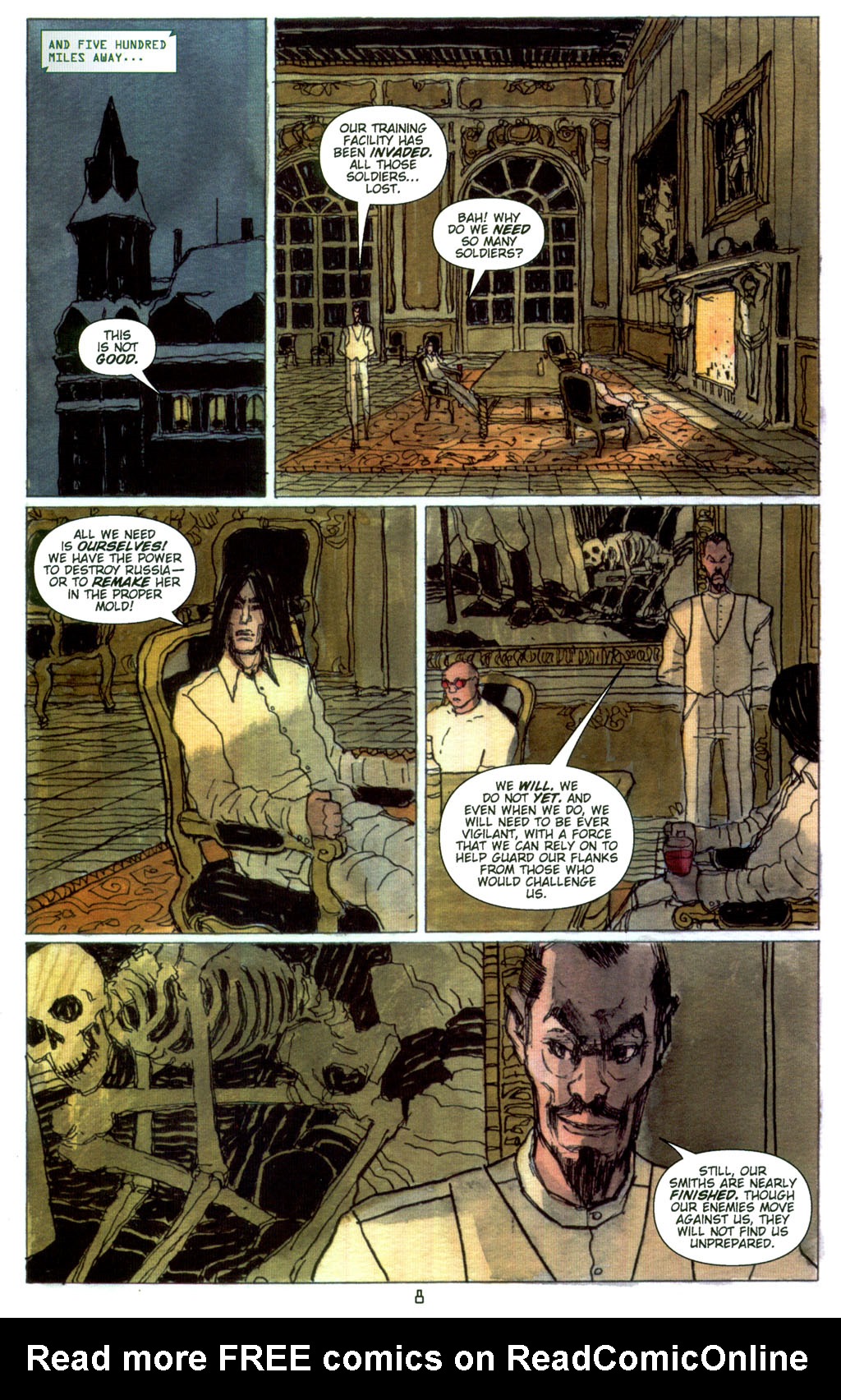 Read online CVO: Covert Vampiric Operations - Artifact comic -  Issue #3 - 10