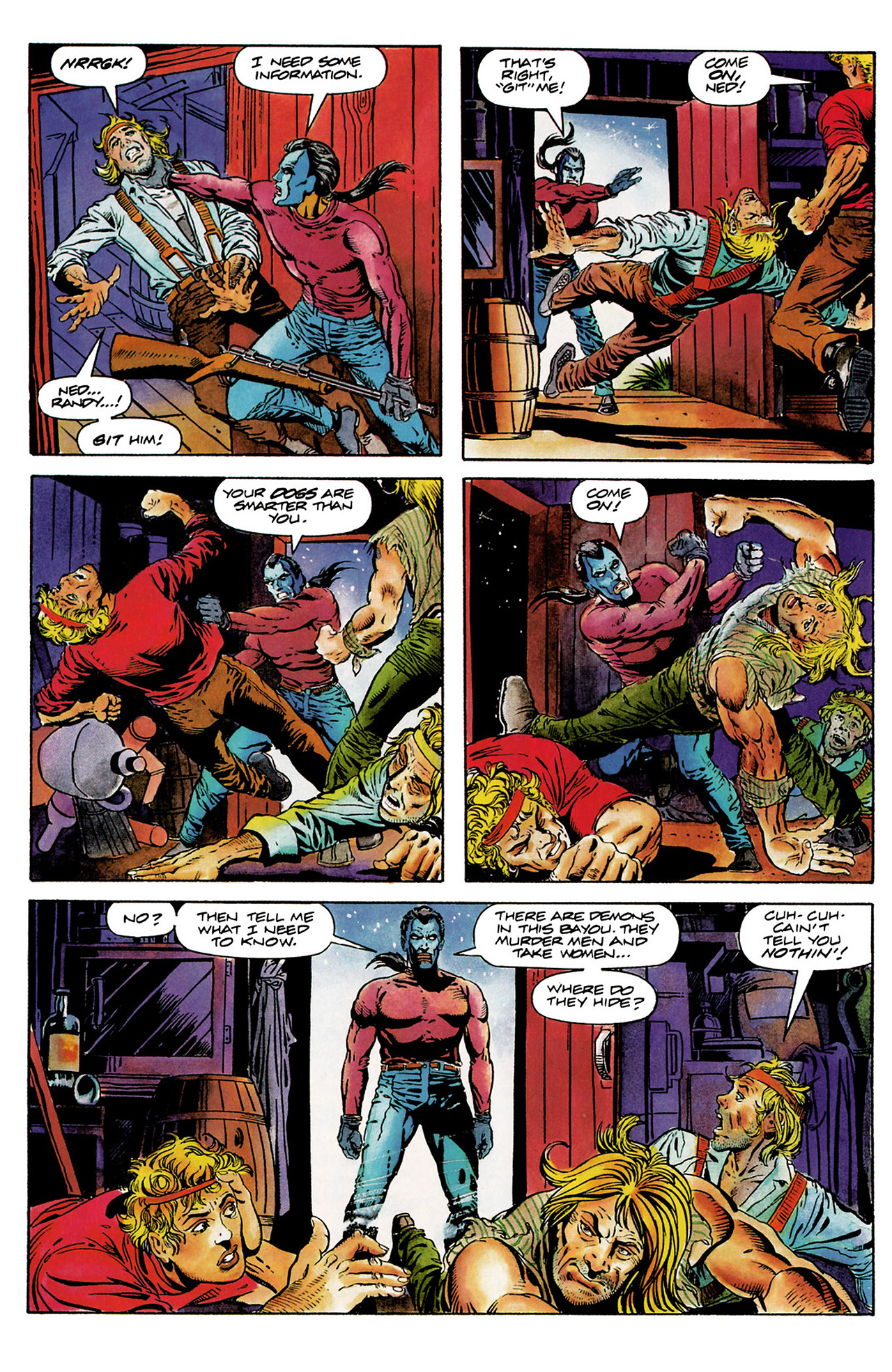 Read online Shadowman (1992) comic -  Issue #6 - 13