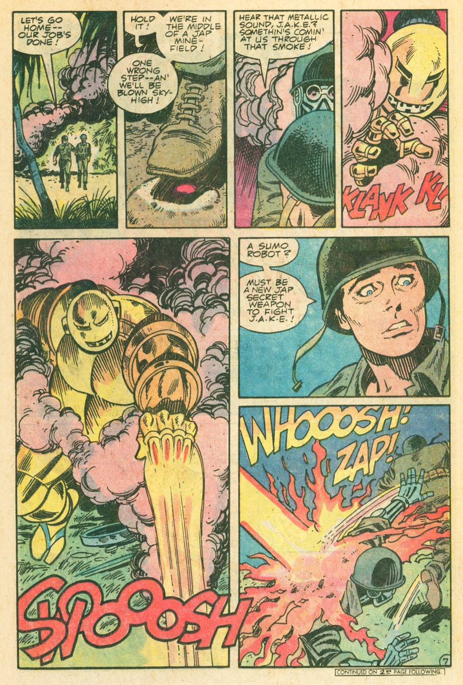Read online Weird War Tales (1971) comic -  Issue #122 - 12