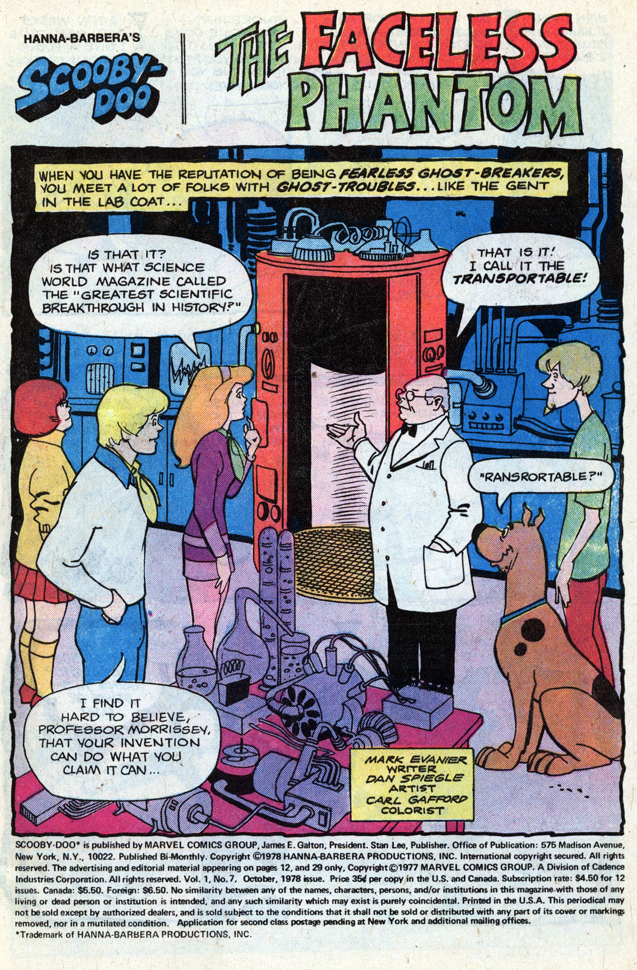 Read online Scooby-Doo (1977) comic -  Issue #7 - 3