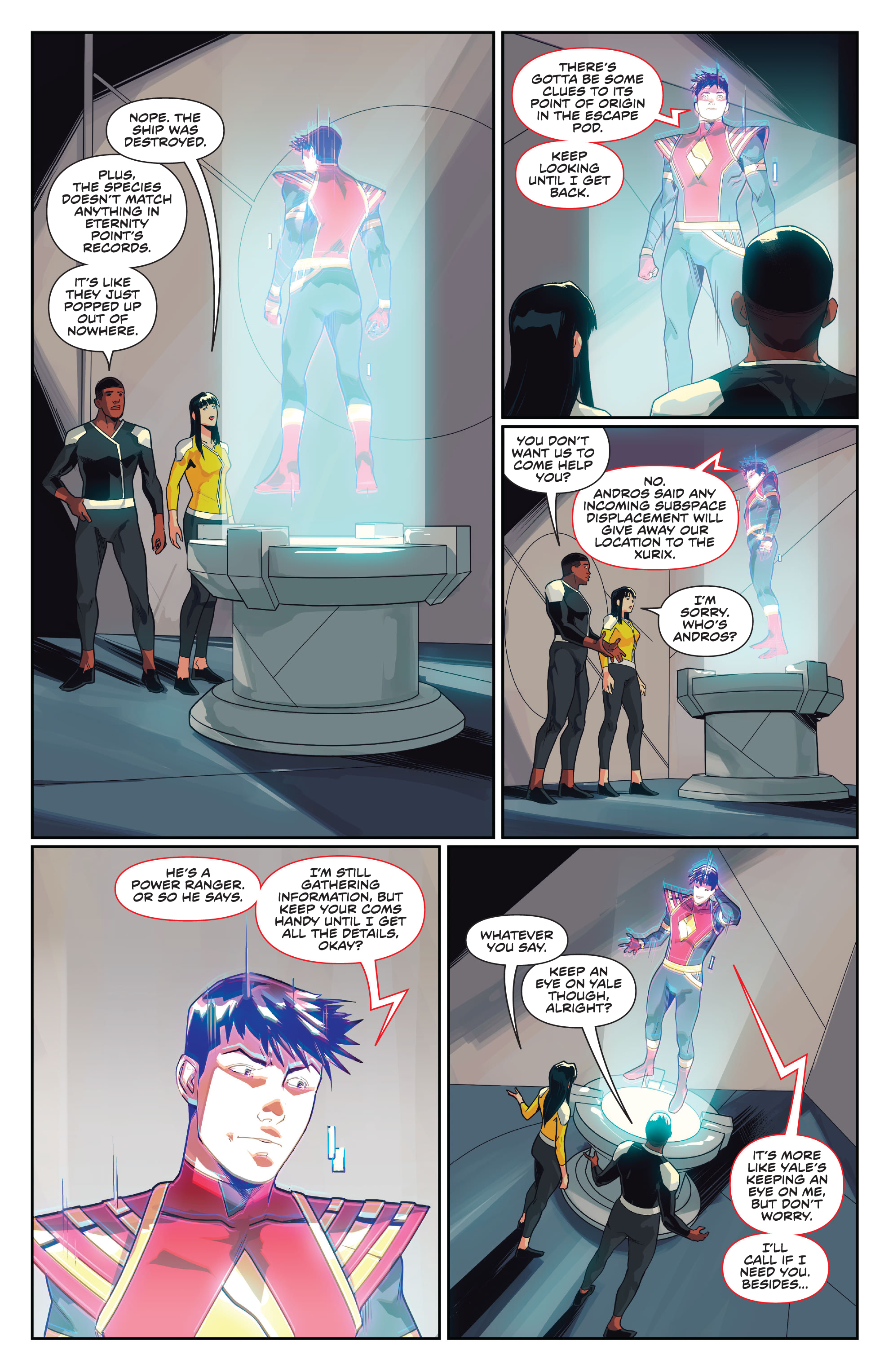 Read online Power Rangers comic -  Issue #18 - 22