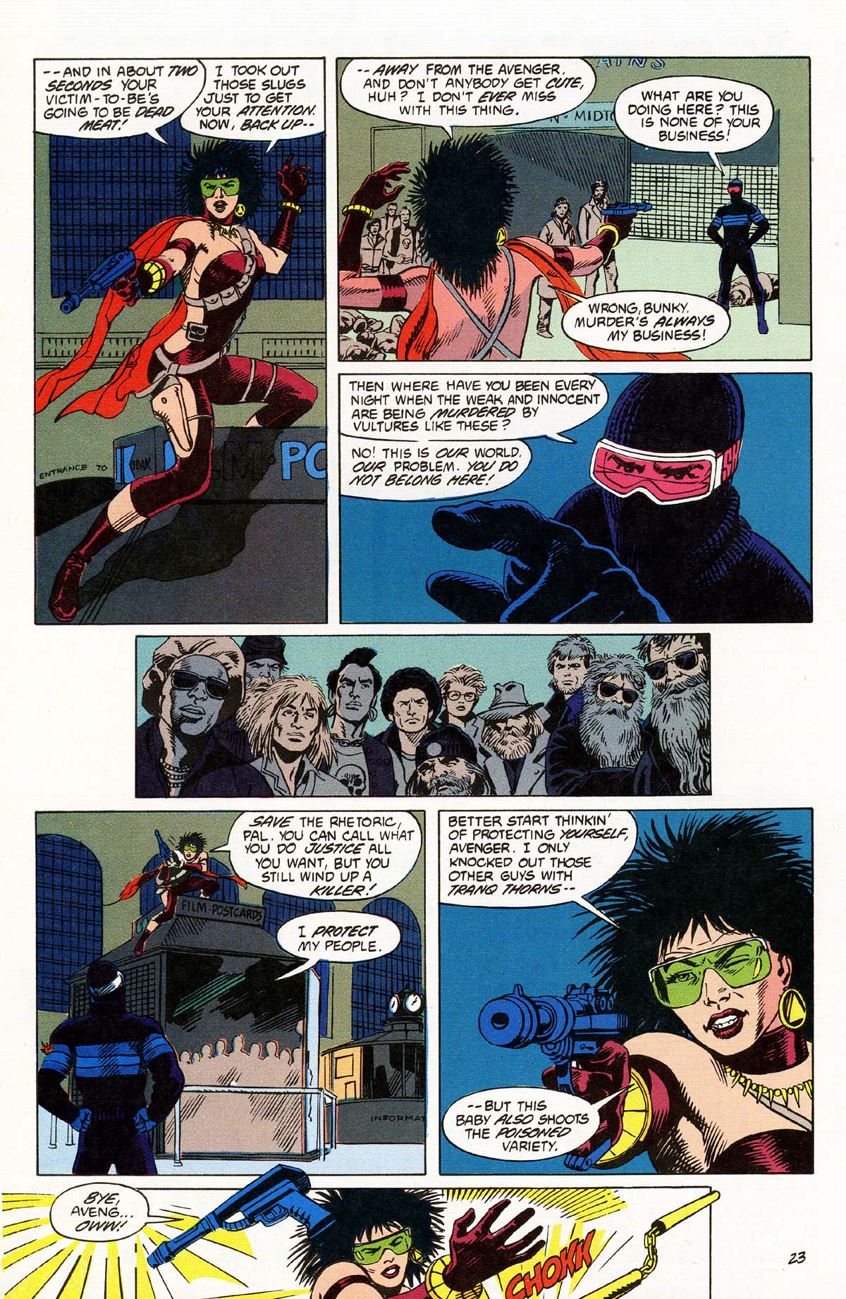 Read online Vigilante (1983) comic -  Issue #49 - 25