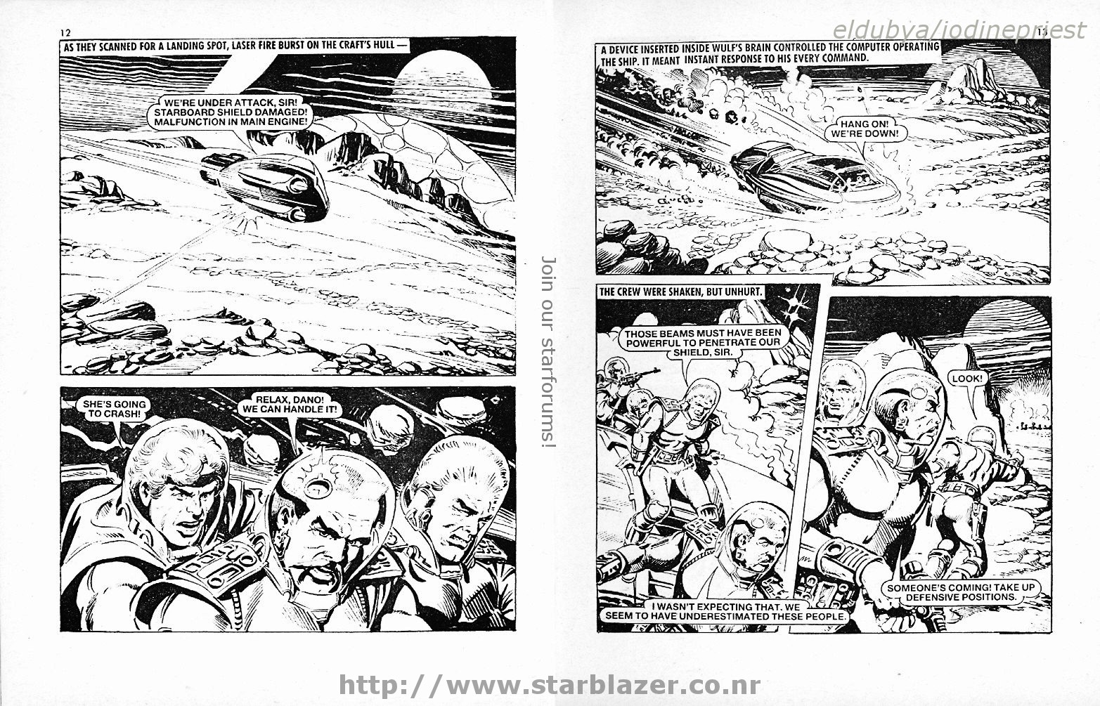 Read online Starblazer comic -  Issue #169 - 8