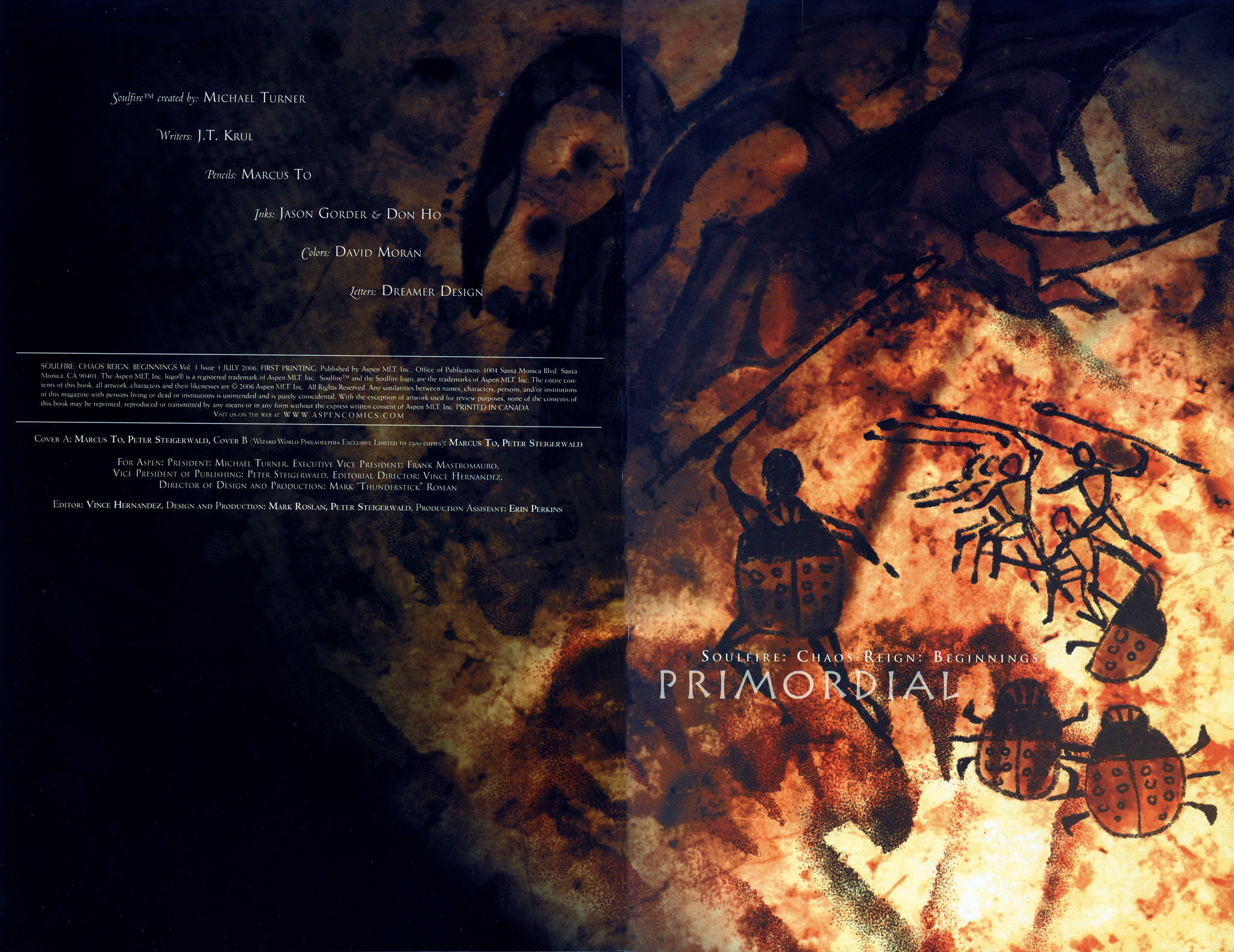 Read online Michael Turner's Soulfire: Chaos Reign Beginnings comic -  Issue # Full - 2