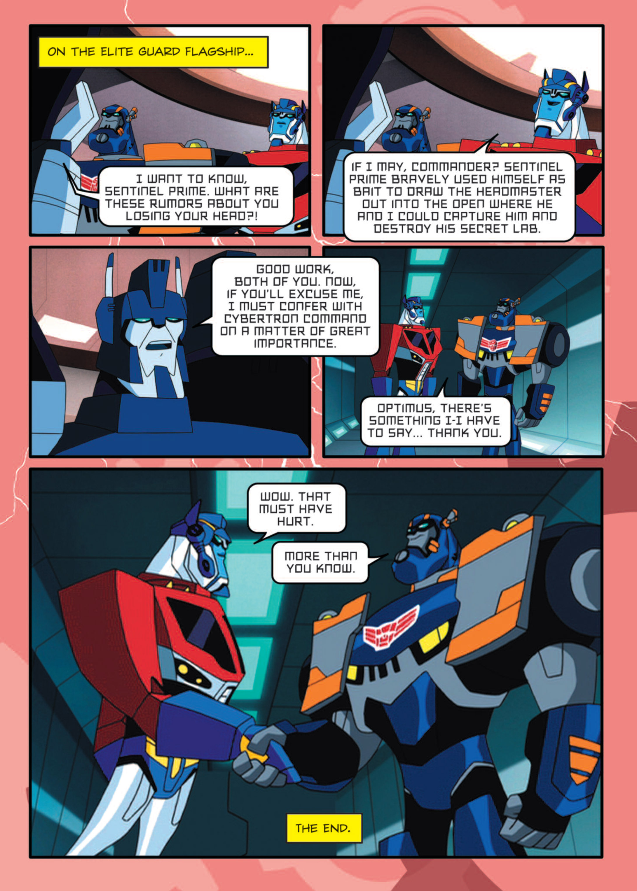 Read online Transformers Animated comic -  Issue #8 - 116