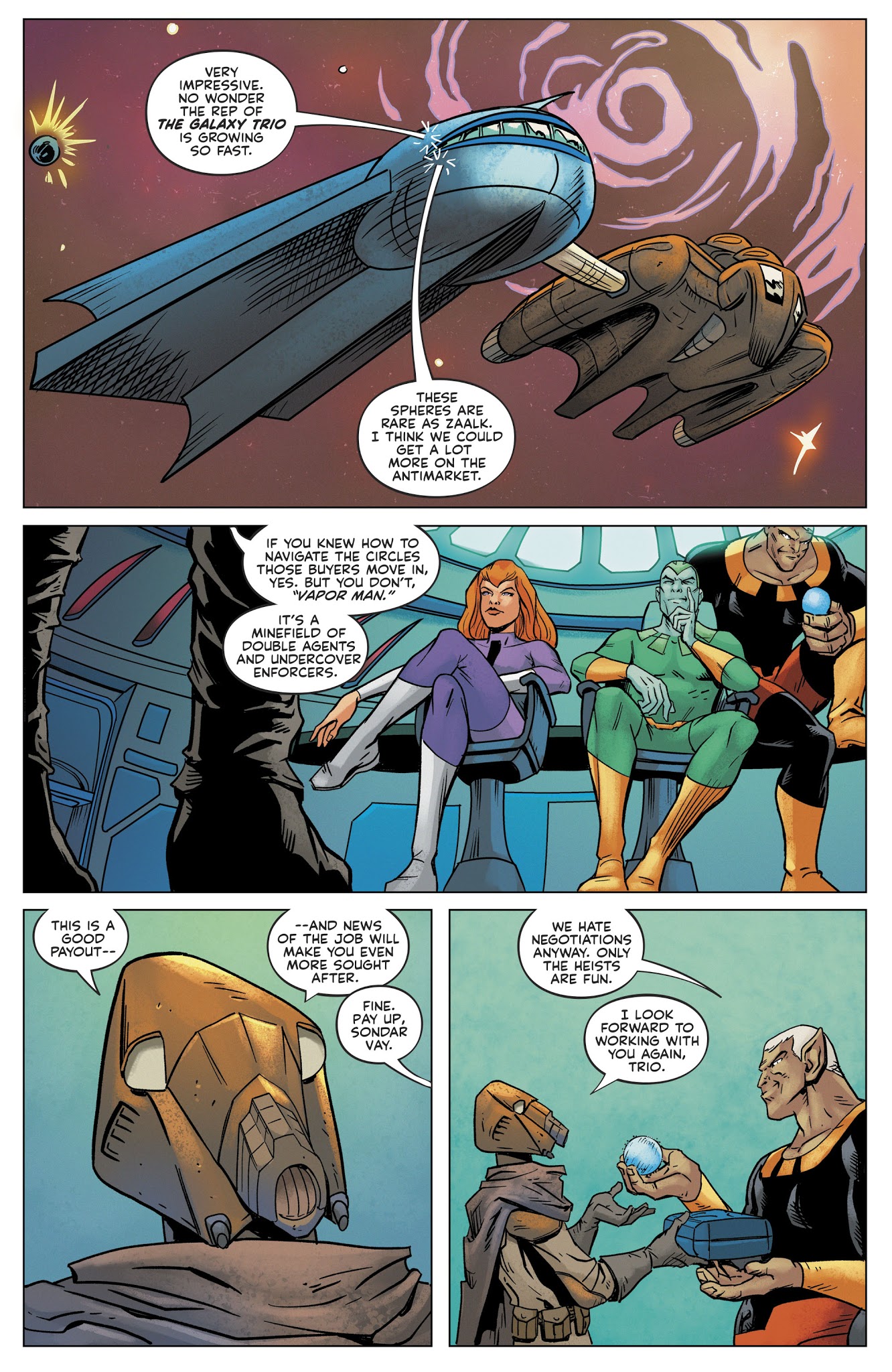 Read online Future Quest Presents comic -  Issue #4 - 8