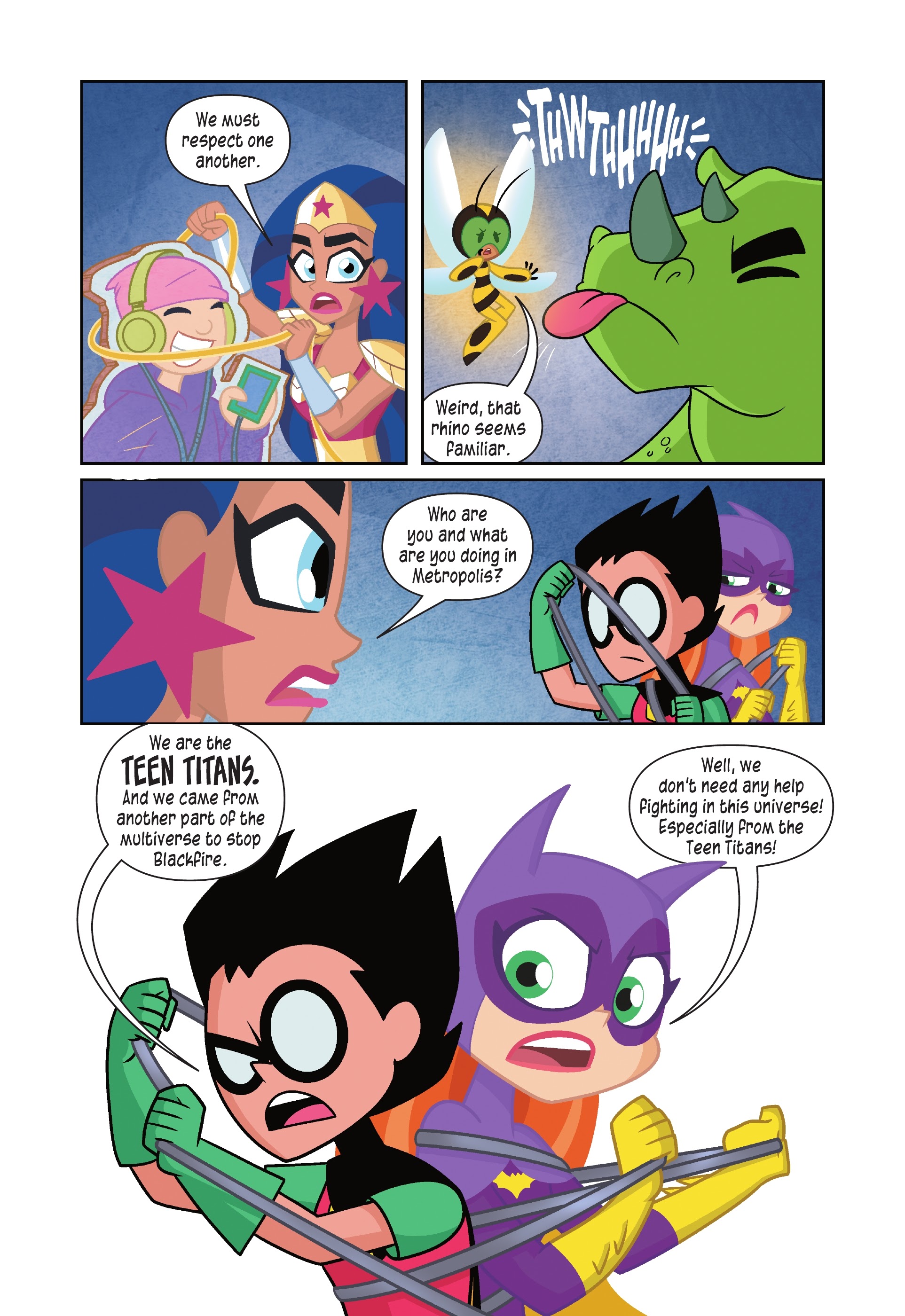 Read online Teen Titans Go!/DC Super Hero Girls: Exchange Students comic -  Issue # TPB (Part 1) - 85