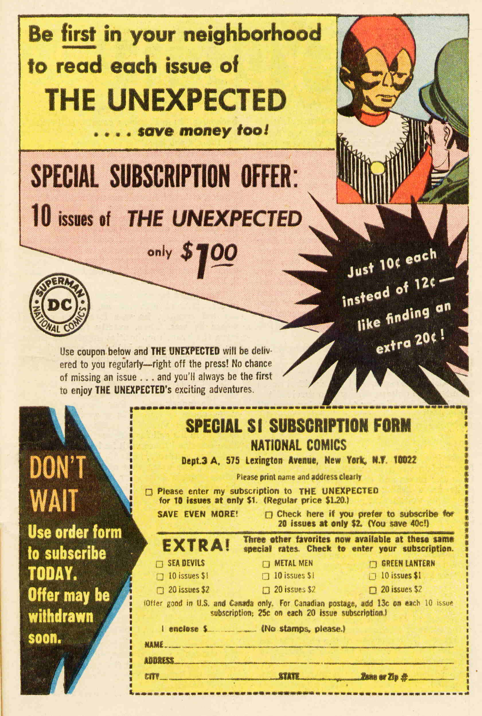 Read online Tales of the Unexpected comic -  Issue #83 - 20