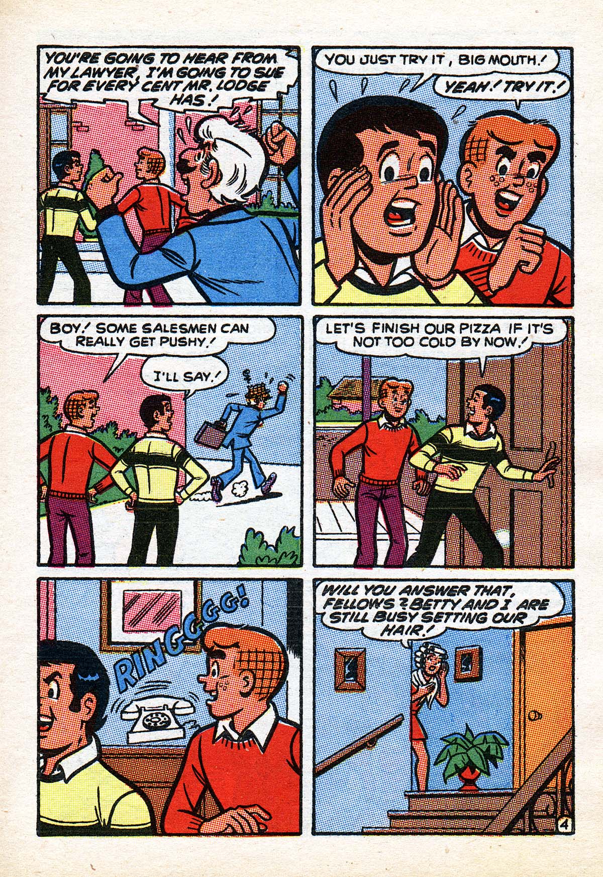 Read online Archie...Archie Andrews, Where Are You? Digest Magazine comic -  Issue #73 - 42