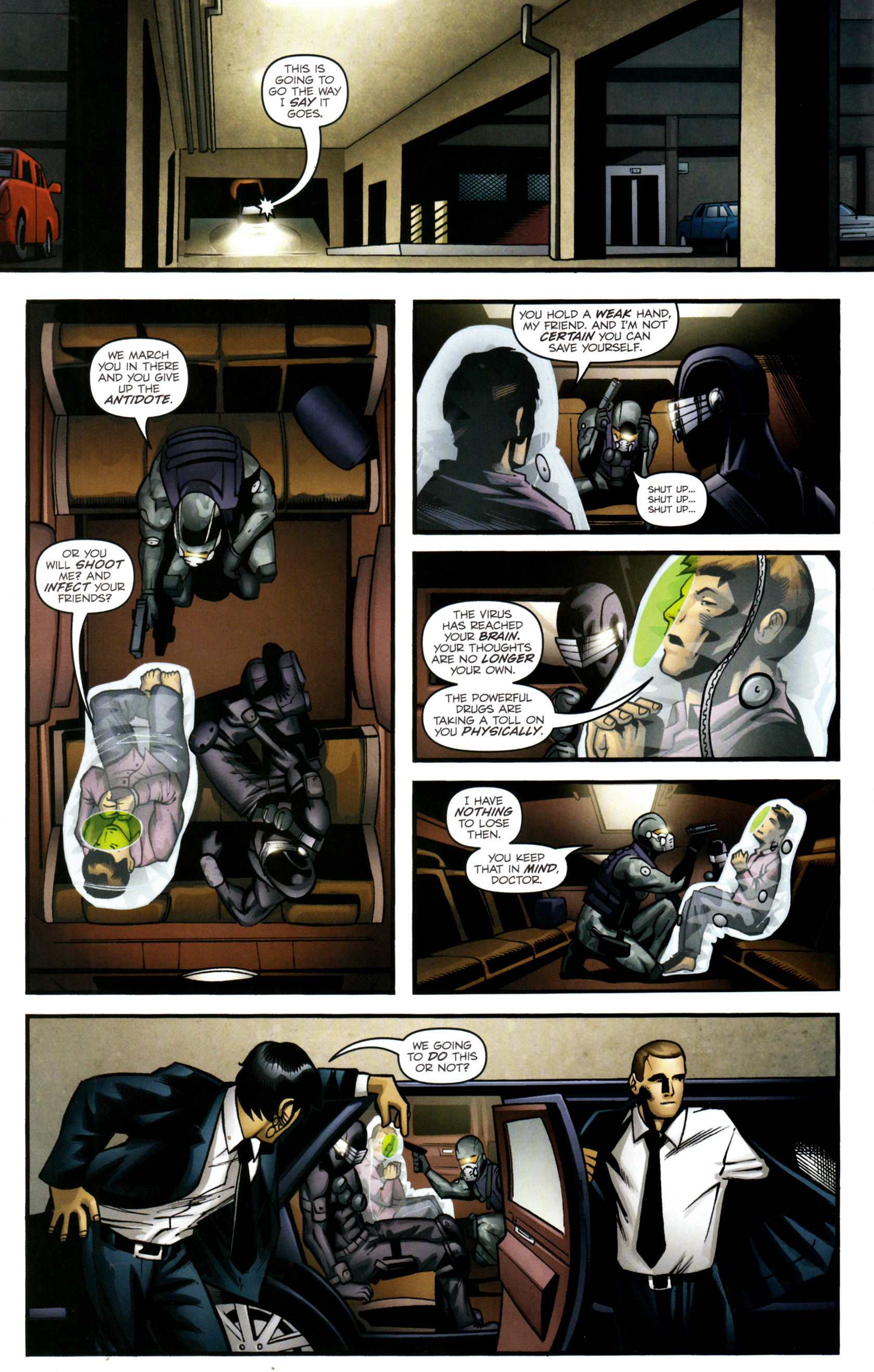 Read online G.I. Joe: Snake Eyes comic -  Issue #7 - 13