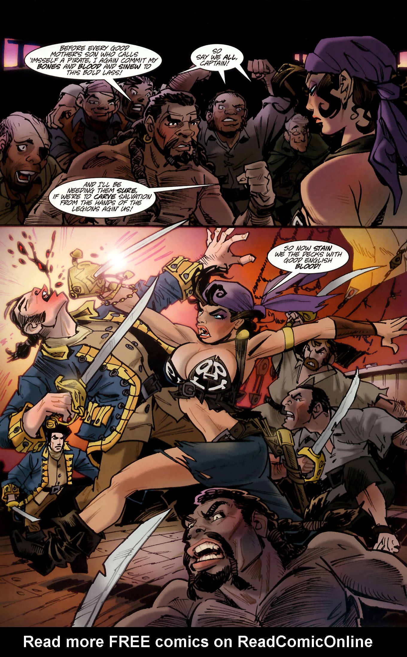 Read online The Voyages of The SheBuccaneer comic -  Issue #6 - 12