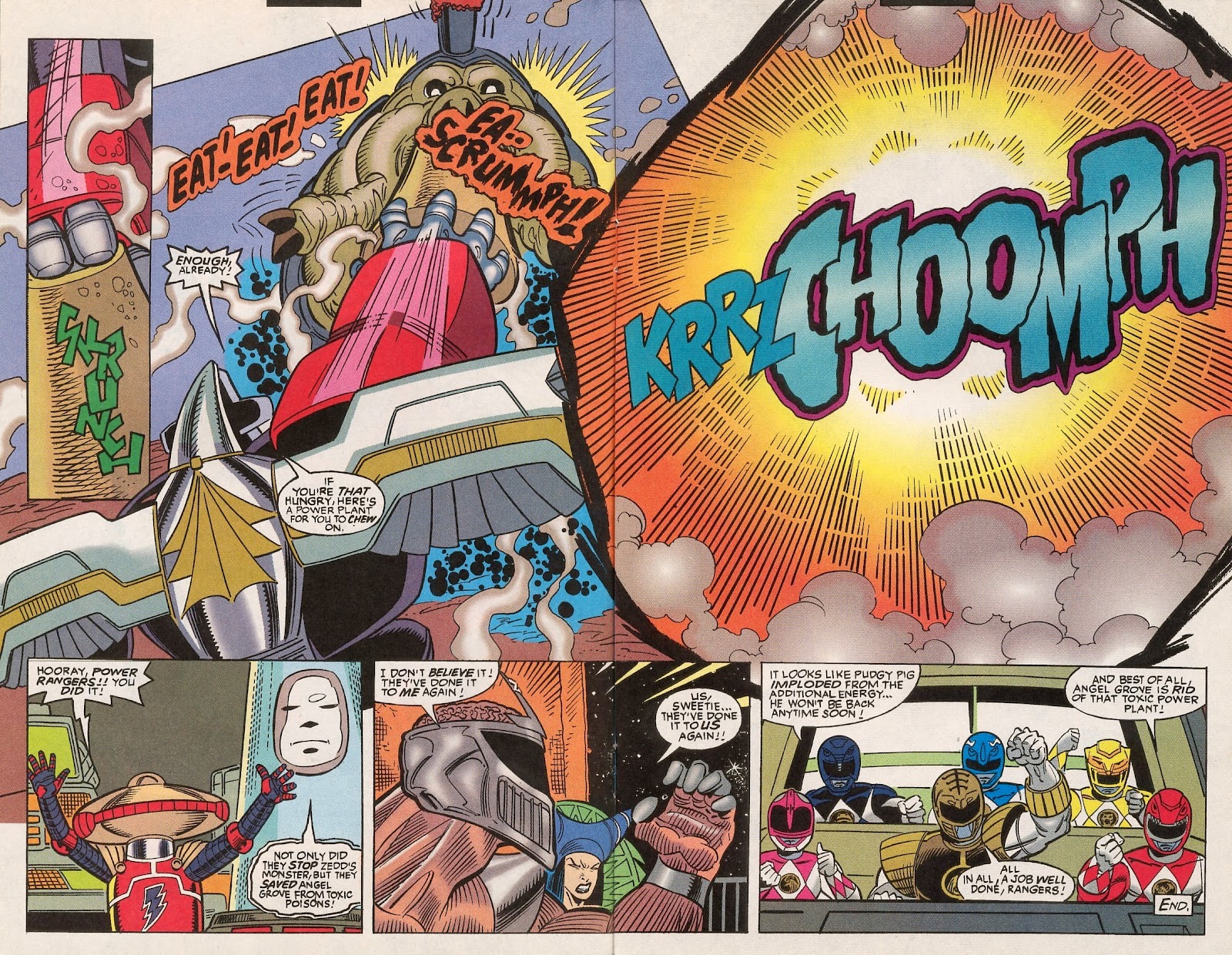 Saban's Mighty Morphin' Power Rangers (1995) issue 4 - Page 14