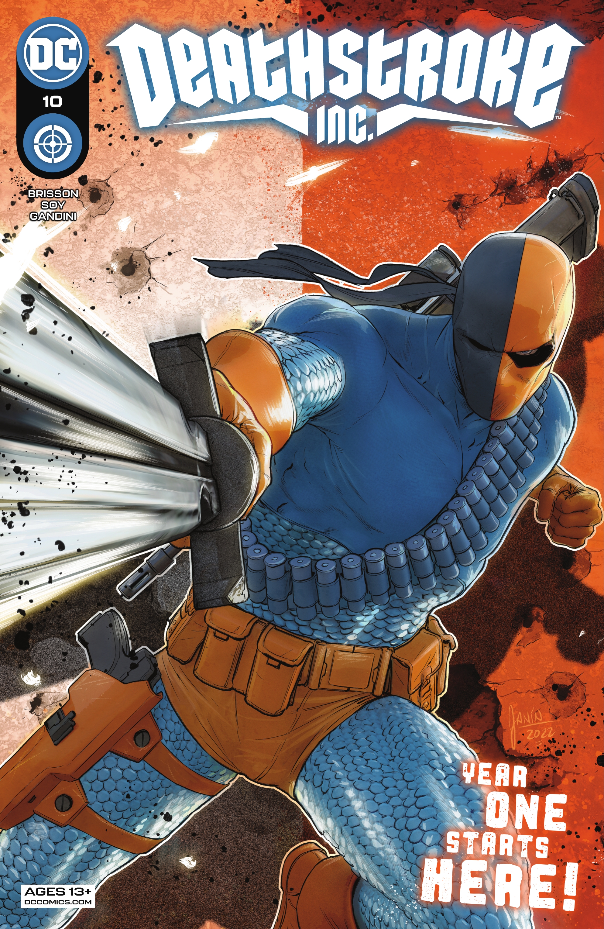 Read online Deathstroke Inc. comic -  Issue #10 - 1