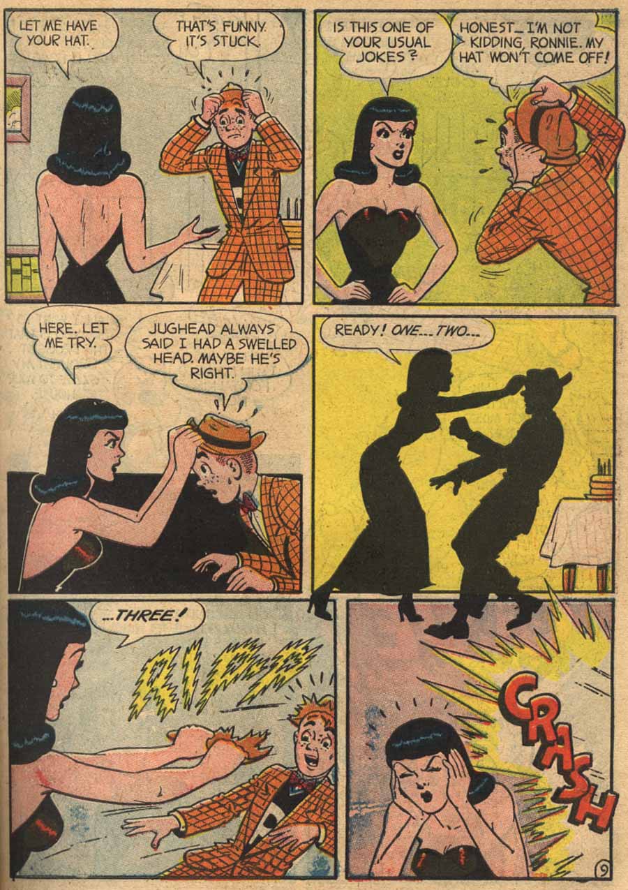 Read online Pep Comics comic -  Issue #63 - 11