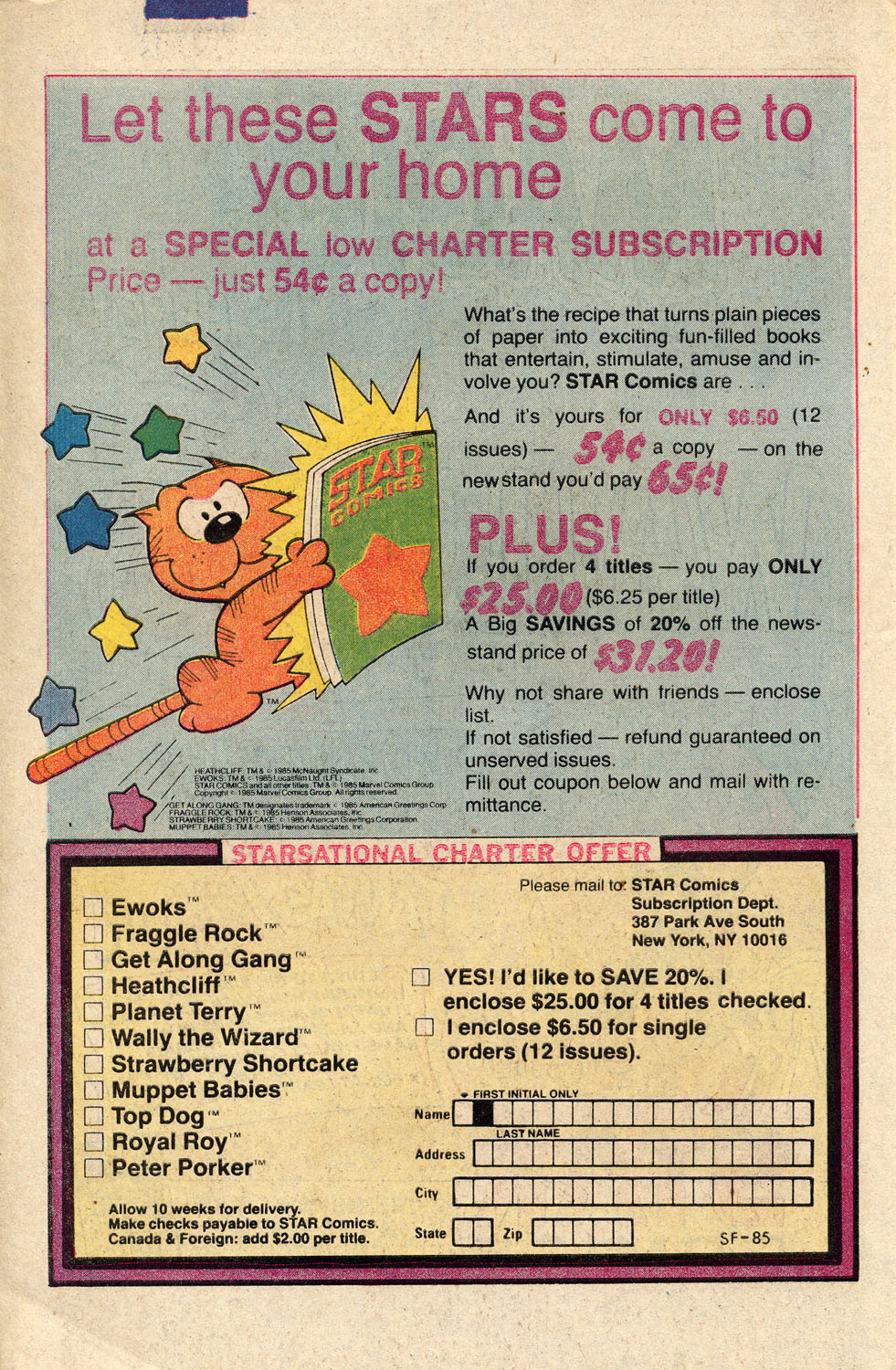 Read online Strawberry Shortcake (1985) comic -  Issue #2 - 34