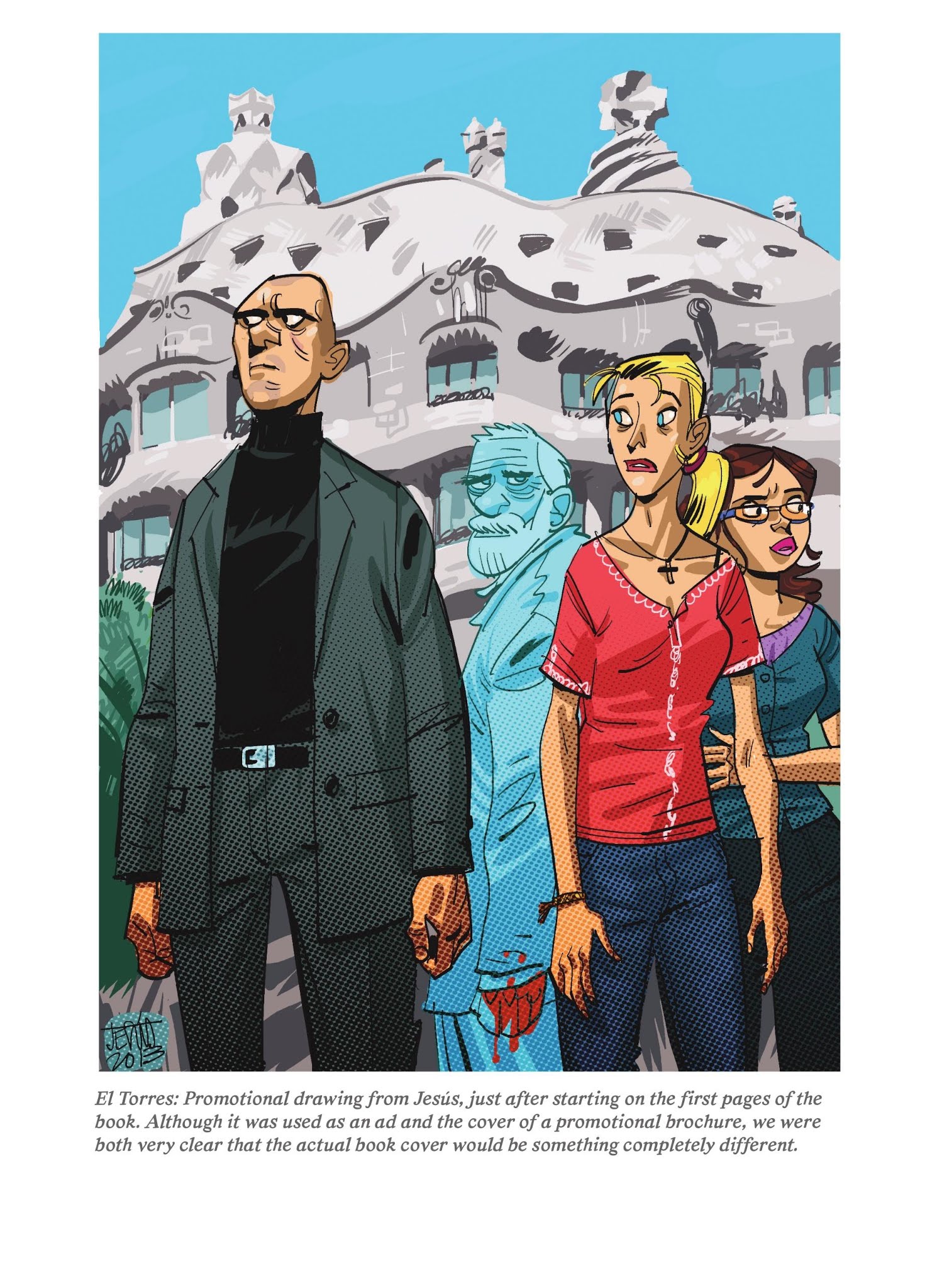 Read online The Ghost of Gaudi comic -  Issue # TPB - 111