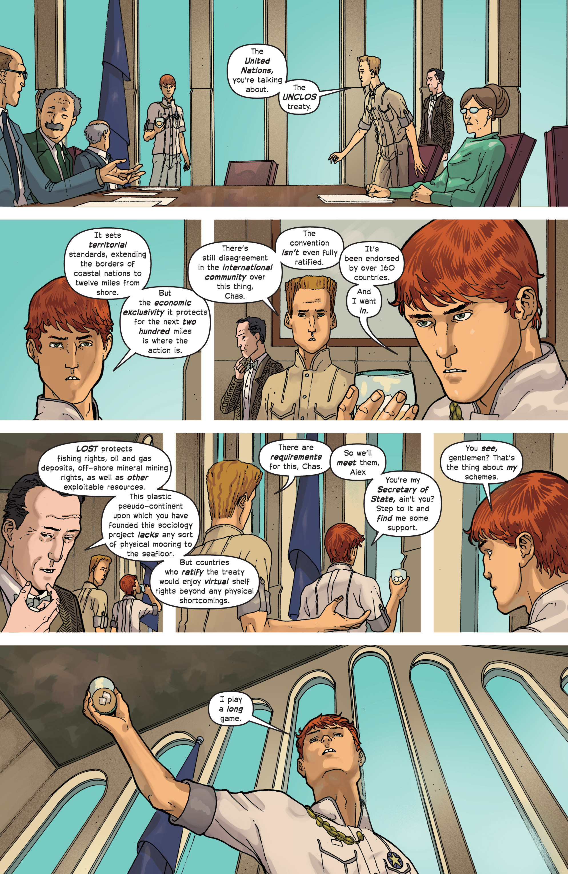 Read online Great Pacific comic -  Issue #7 - 21