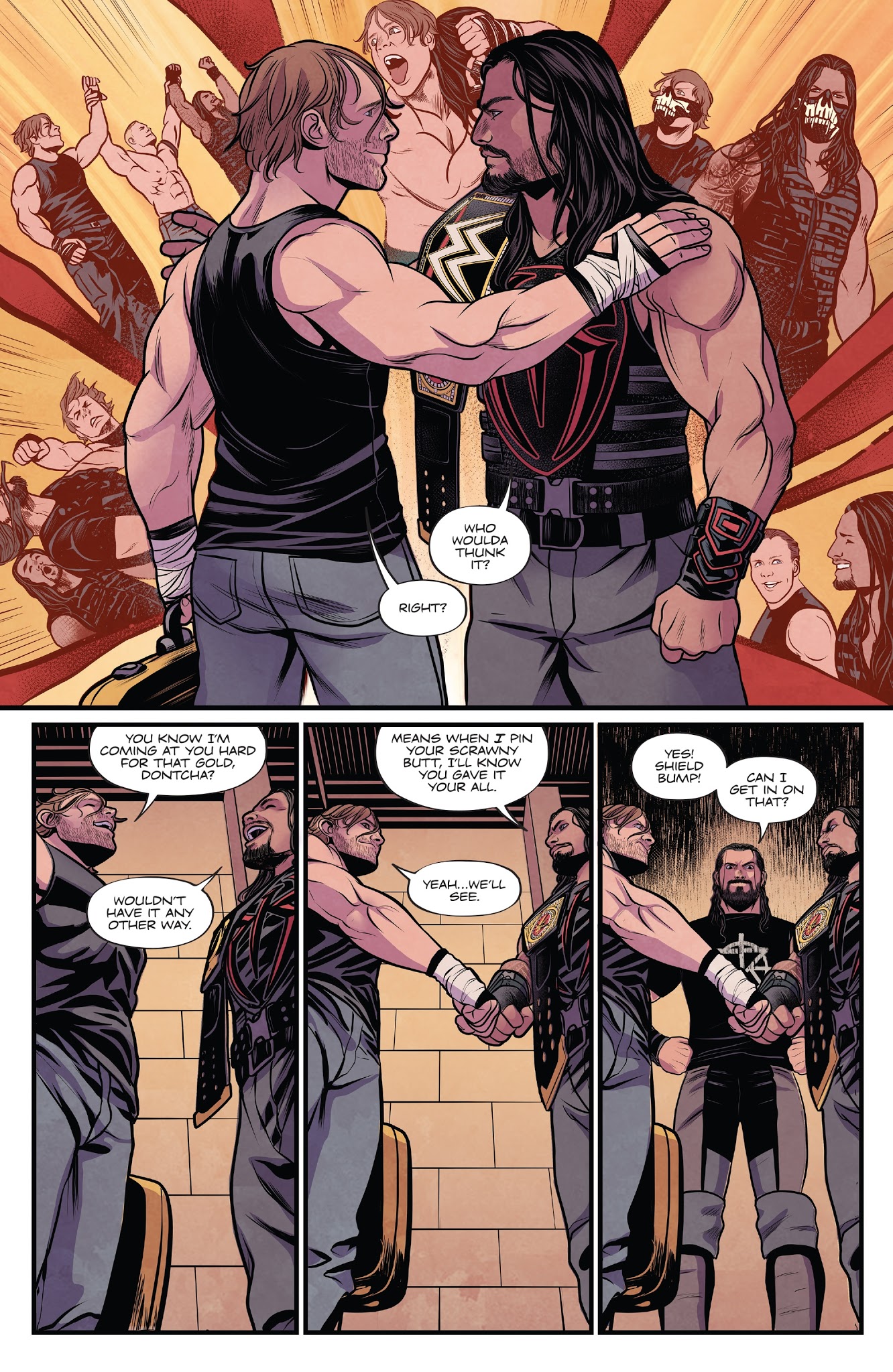 Read online WWE comic -  Issue #9 - 4