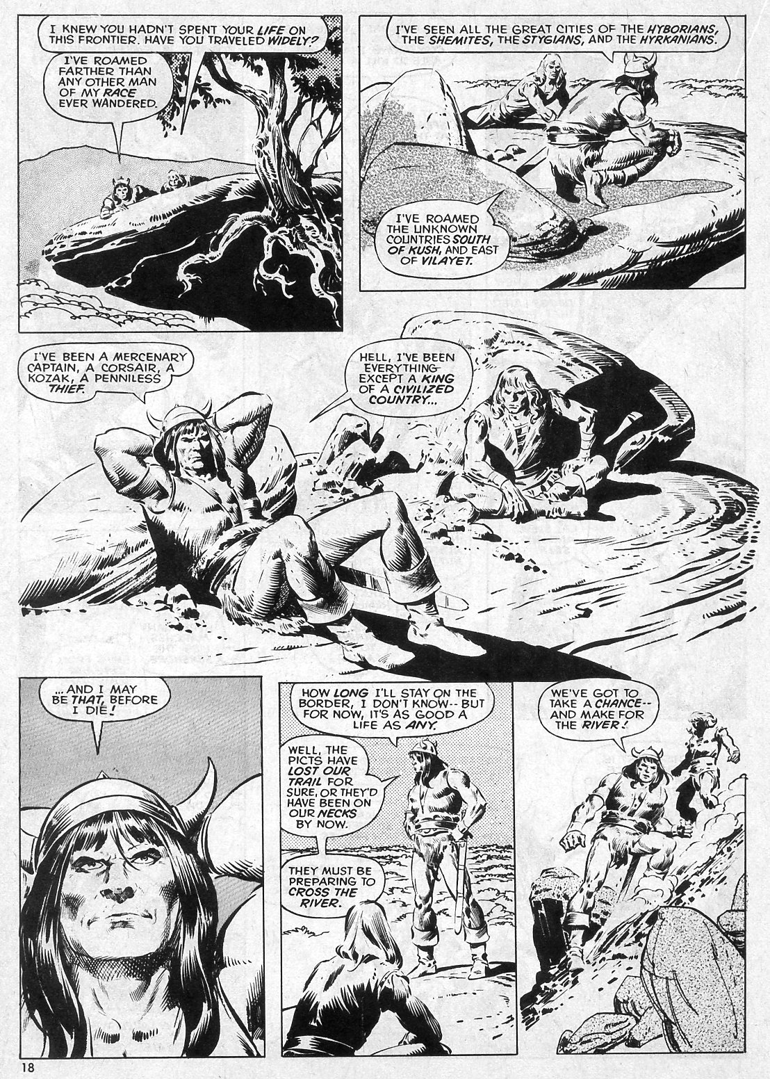 Read online The Savage Sword Of Conan comic -  Issue #27 - 18