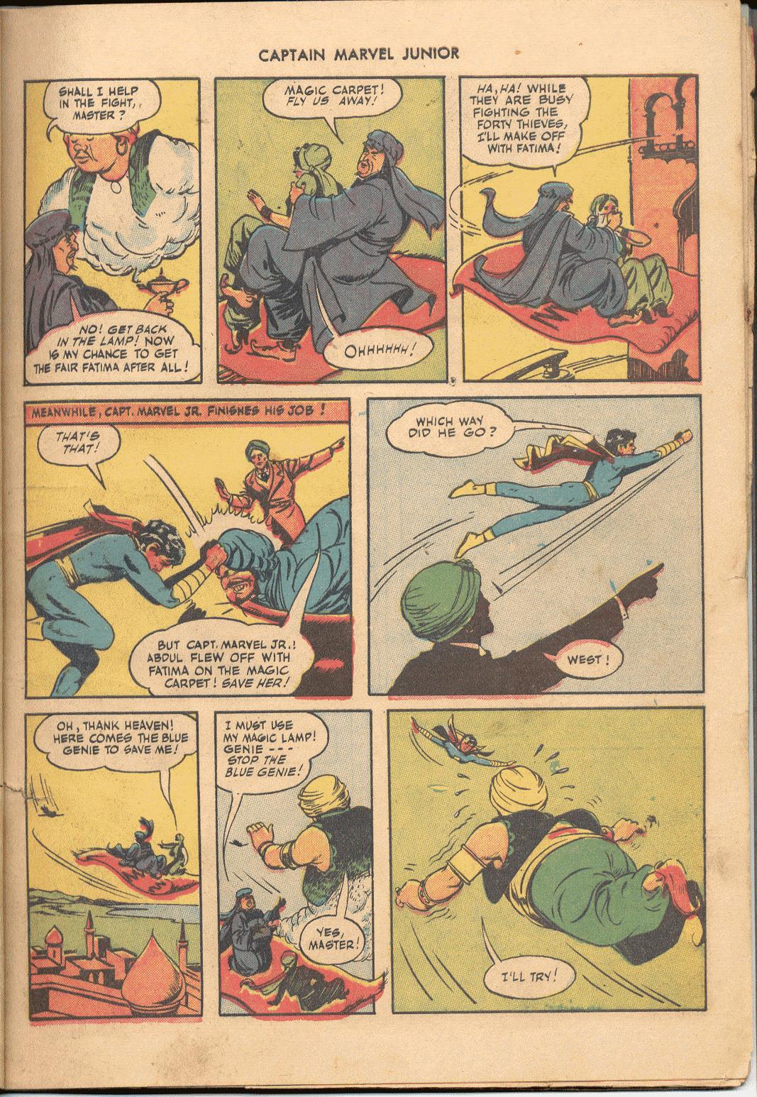 Read online Captain Marvel, Jr. comic -  Issue #38 - 10
