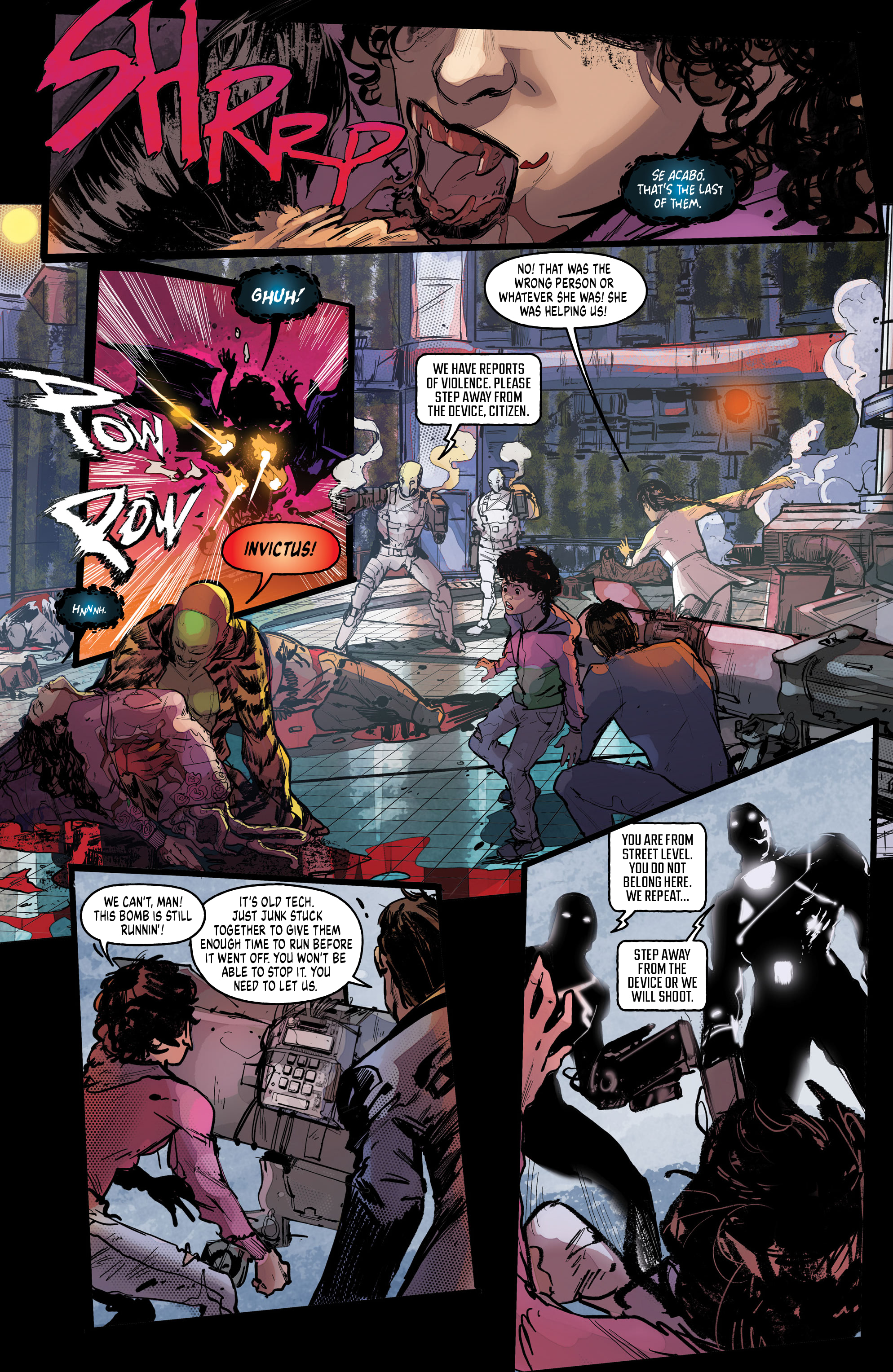 Read online Hexware comic -  Issue #5 - 21