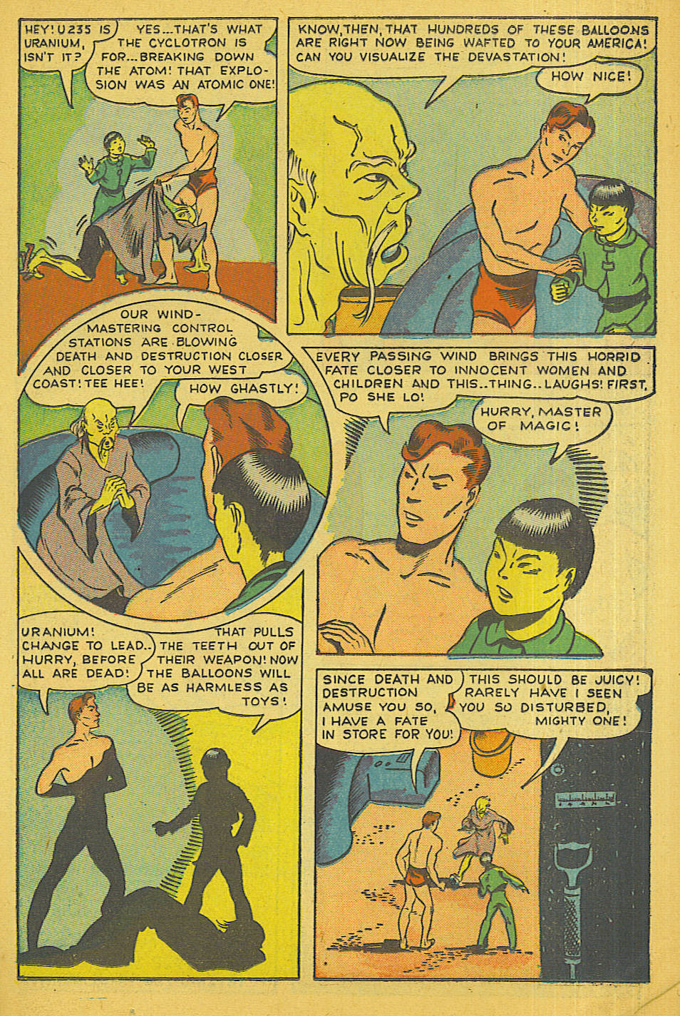 Read online Super-Magician Comics comic -  Issue #40 - 31