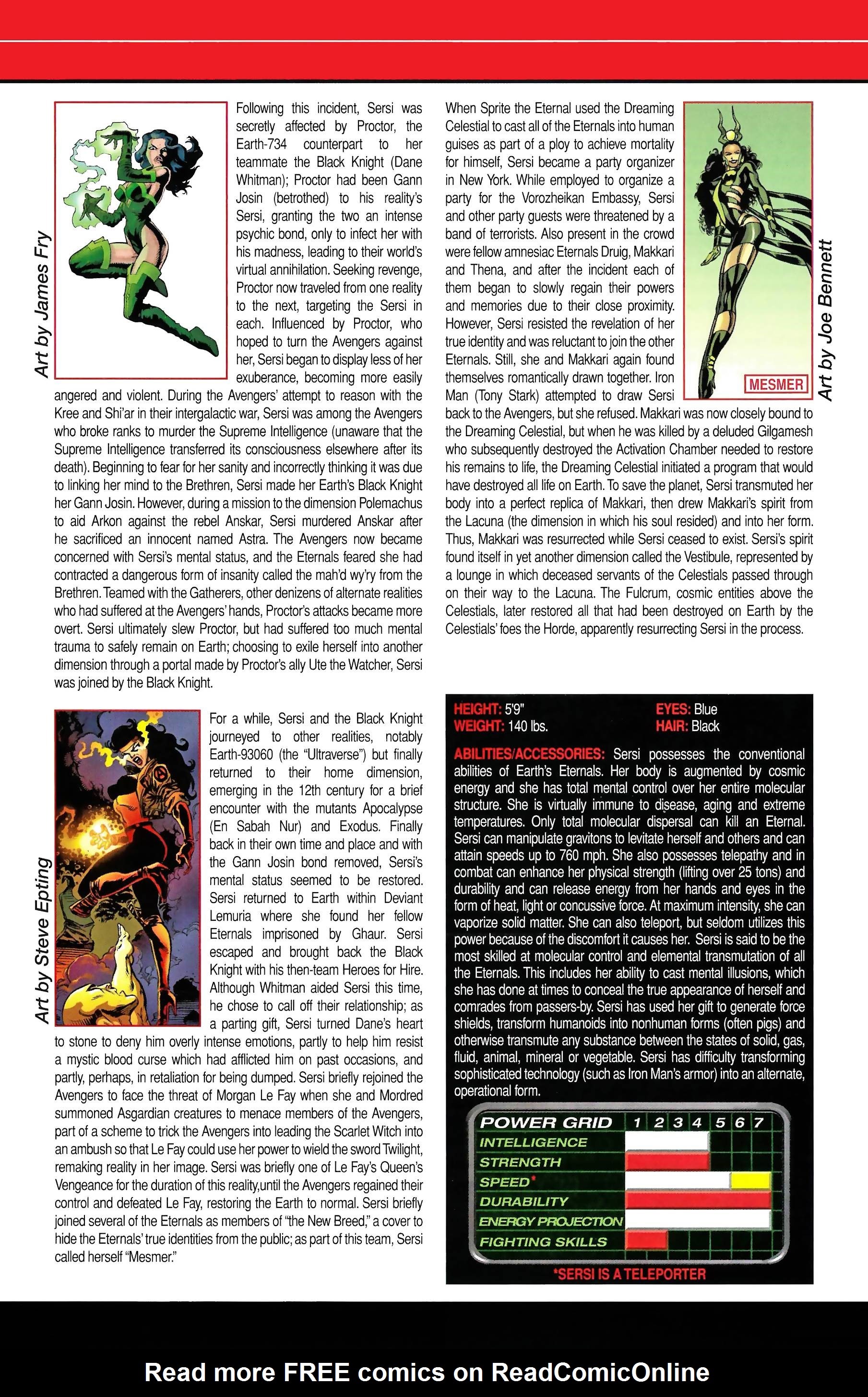 Read online Official Handbook of the Marvel Universe A to Z comic -  Issue # TPB 10 (Part 1) - 86