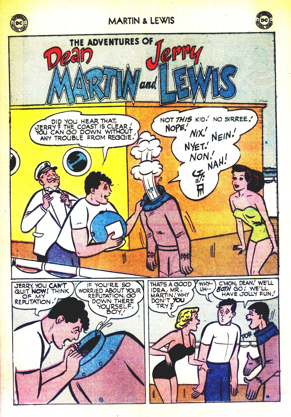 Read online The Adventures of Dean Martin and Jerry Lewis comic -  Issue #16 - 24