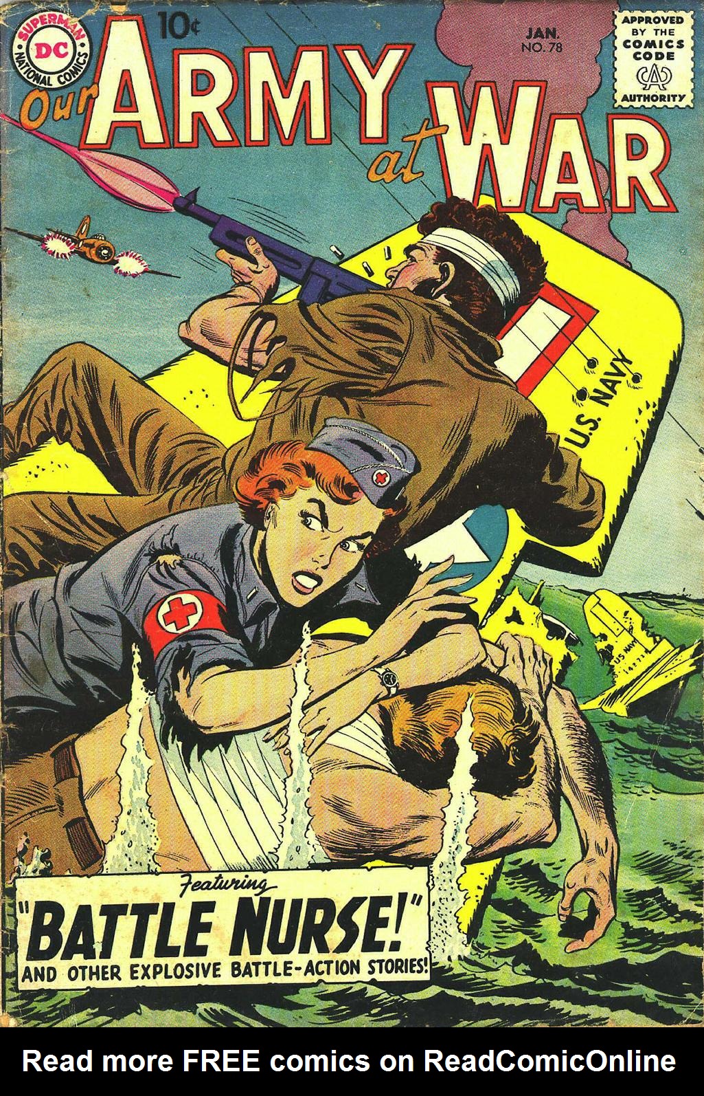 Read online Our Army at War (1952) comic -  Issue #78 - 1
