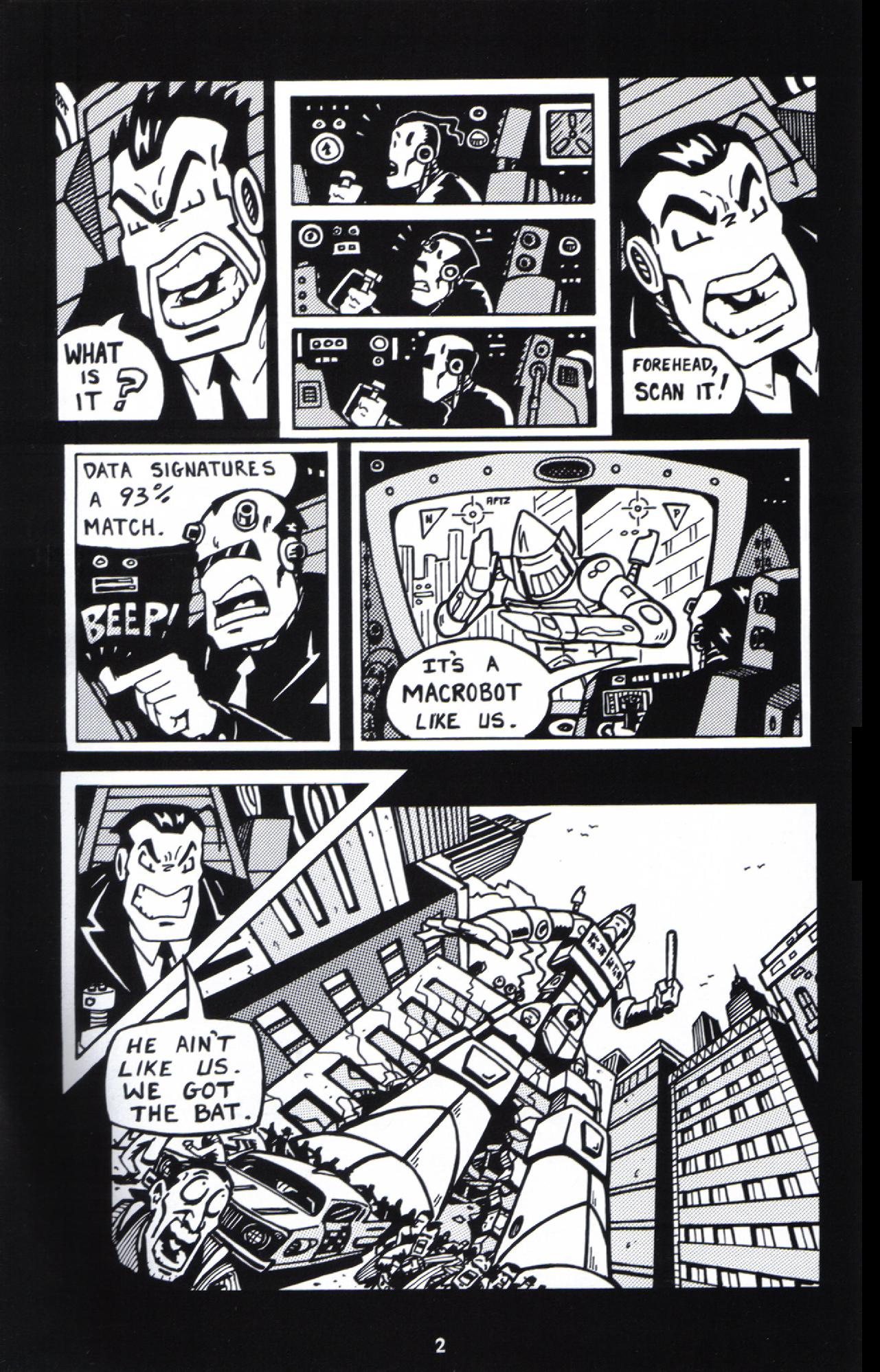 Read online La Cosa Nostroid comic -  Issue #3 - 3