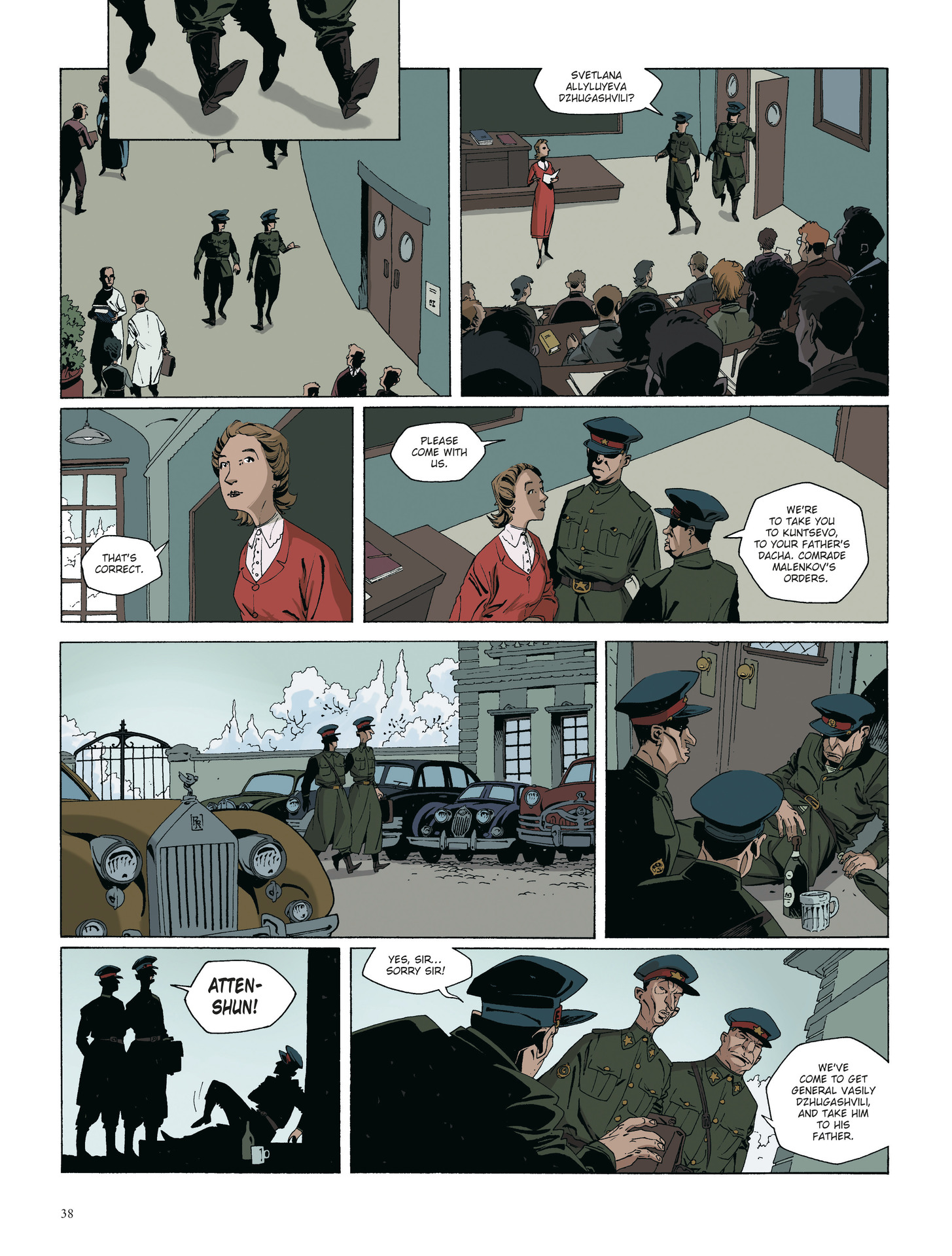 Read online The Death Of Stalin comic -  Issue #1 - 38