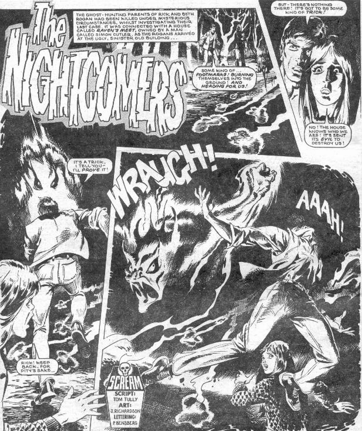 Read online Scream! (1984) comic -  Issue #9 - 28