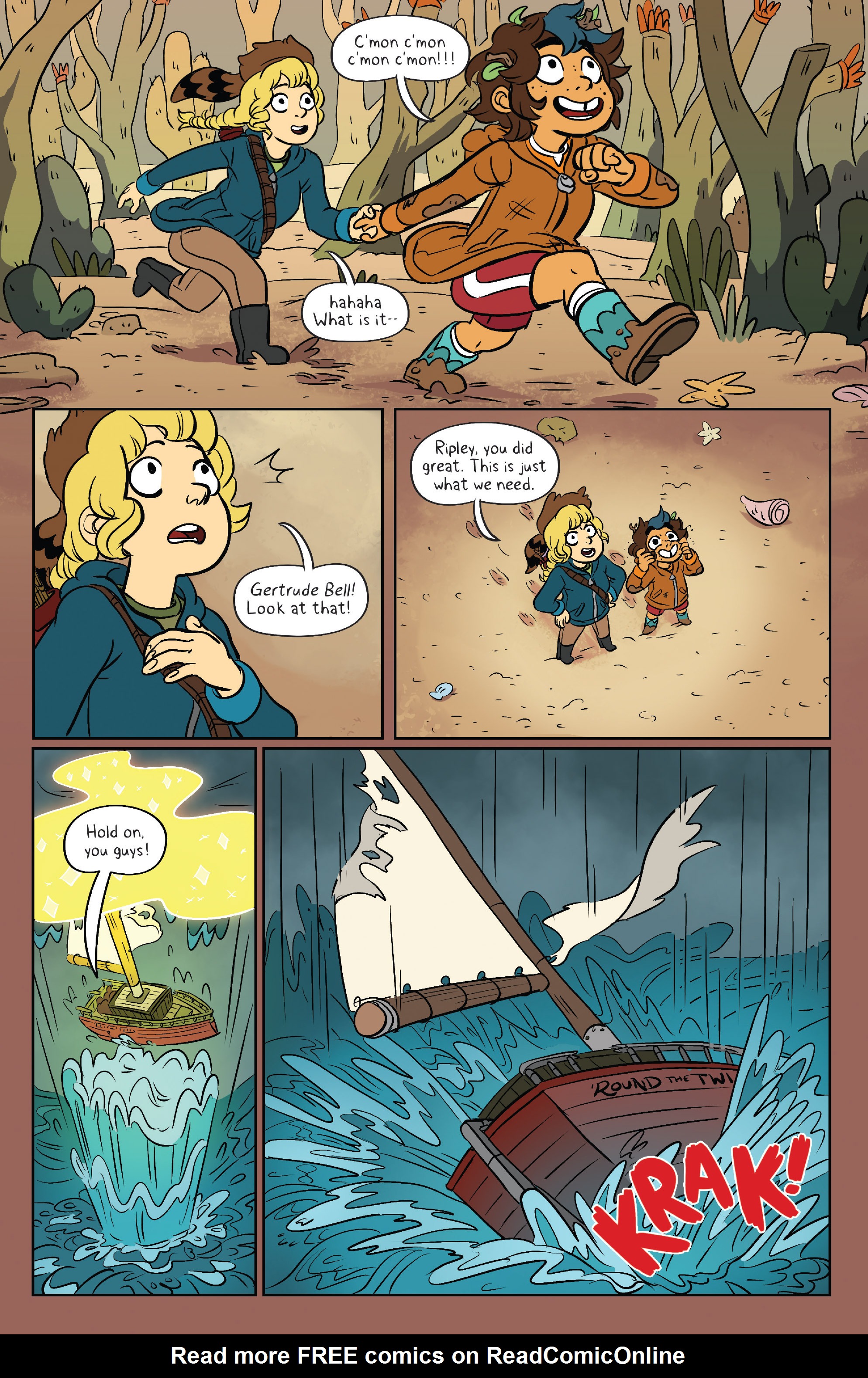 Read online Lumberjanes Vol. 6 comic -  Issue # TPB - 75