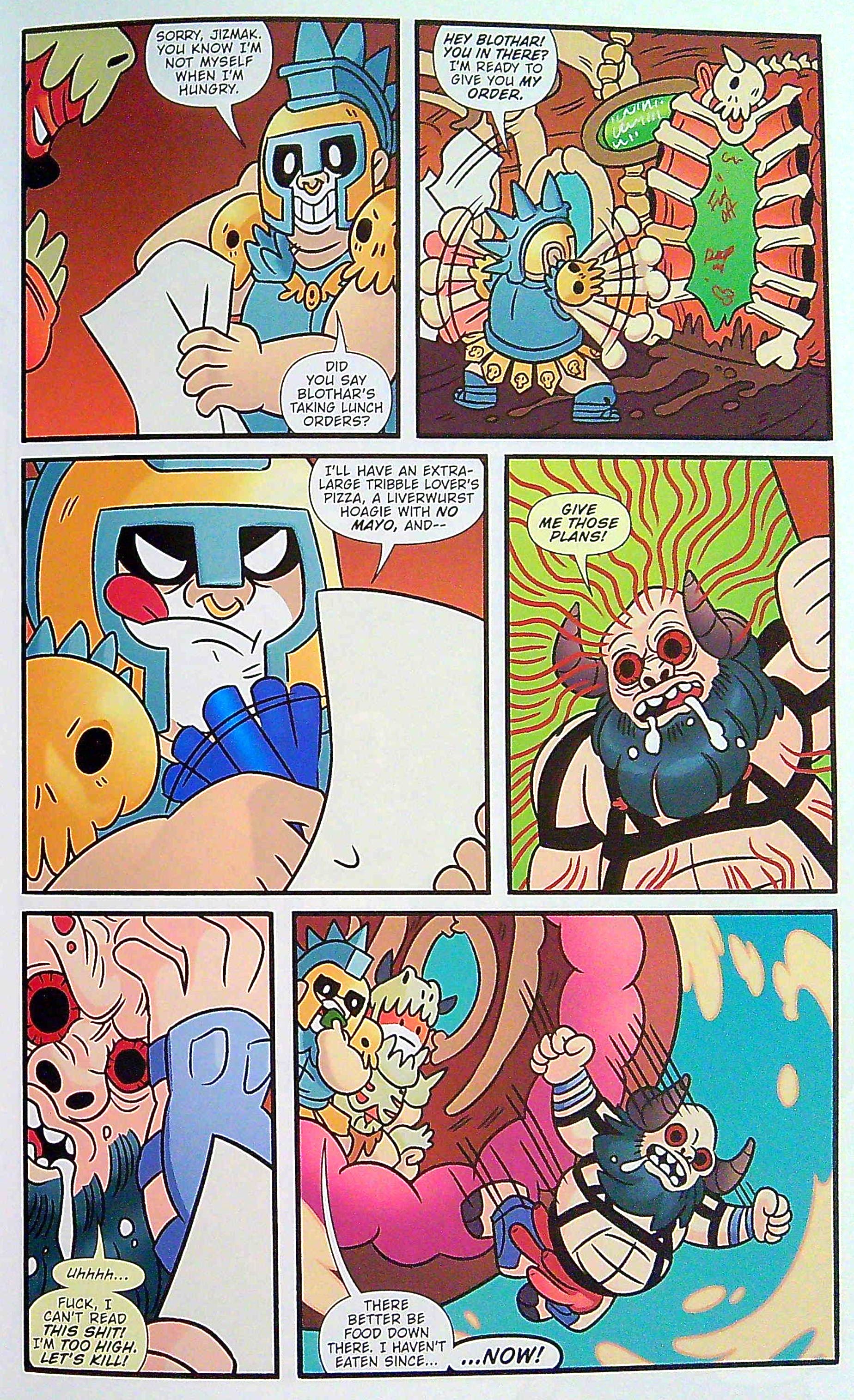 Read online GWAR: The Enormogantic Fail comic -  Issue # TPB - 31