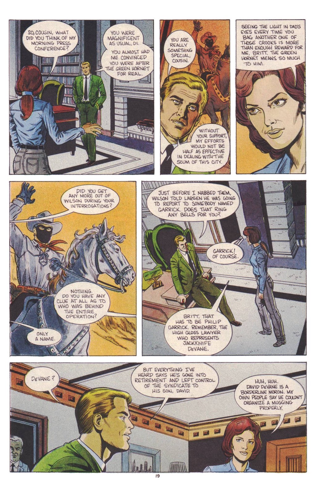 The Green Hornet (1989) issue 3 - Page 20