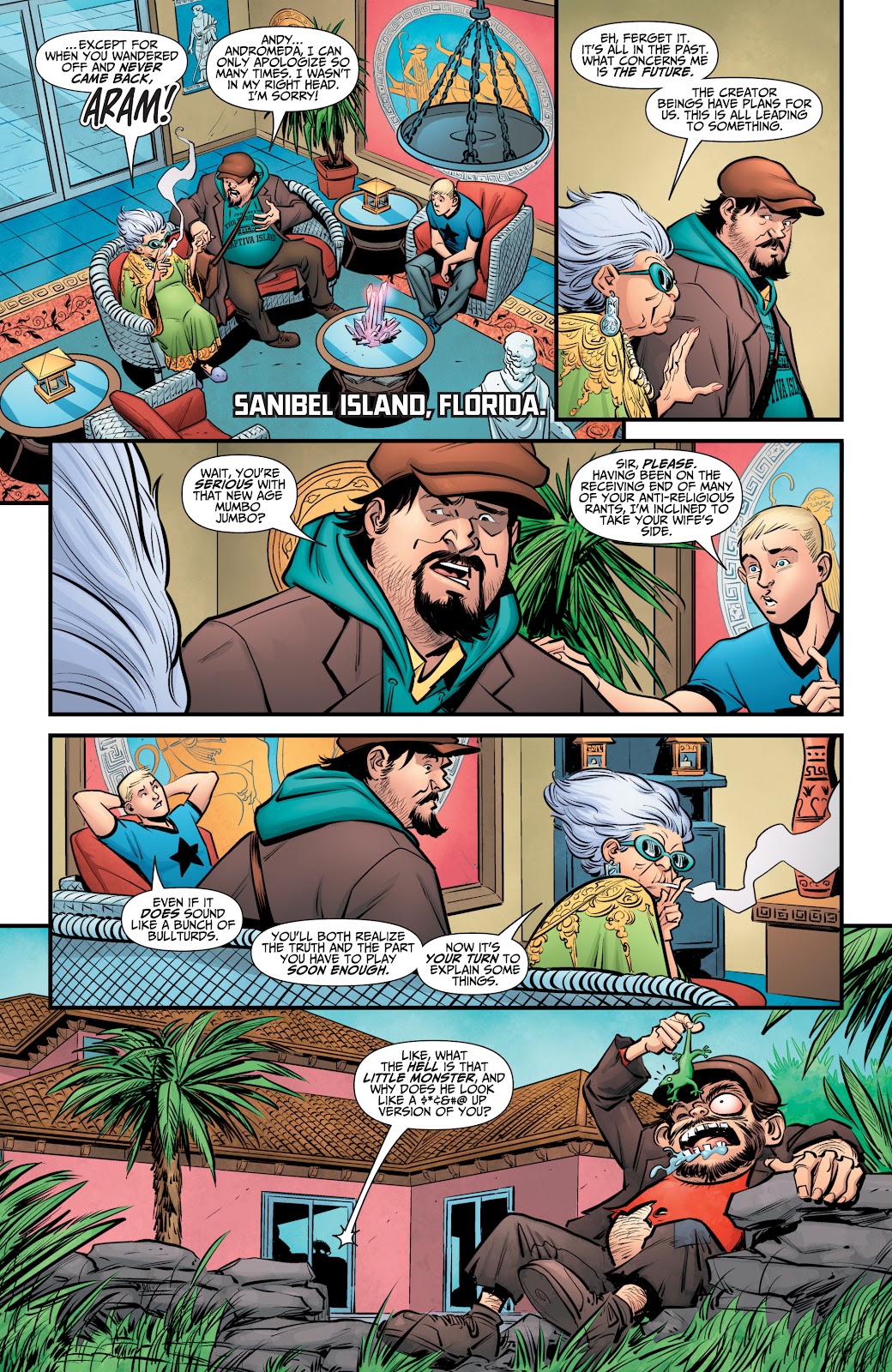 A&A: The Adventures of Archer & Armstrong issue 9 - Page 8