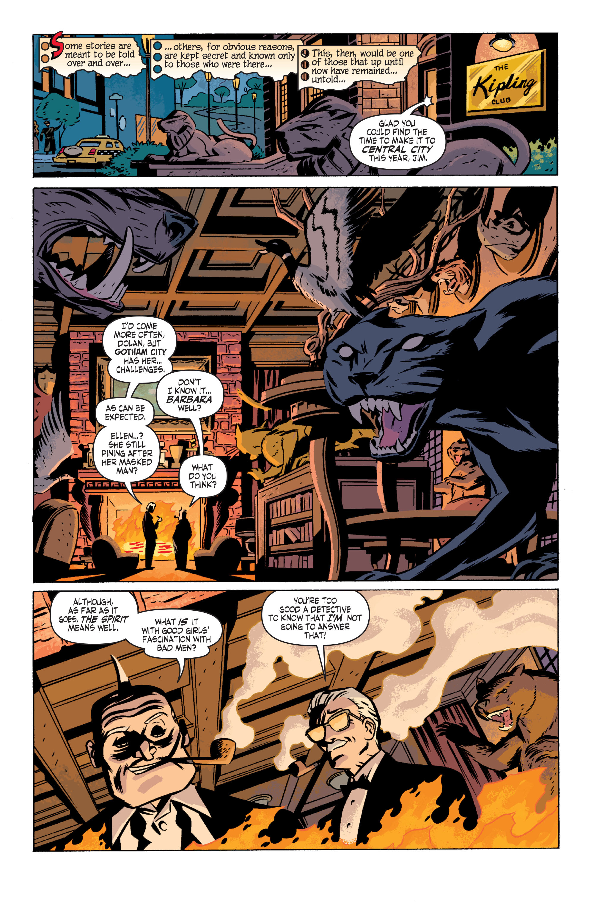 Read online Batman/The Spirit comic -  Issue # Full - 2