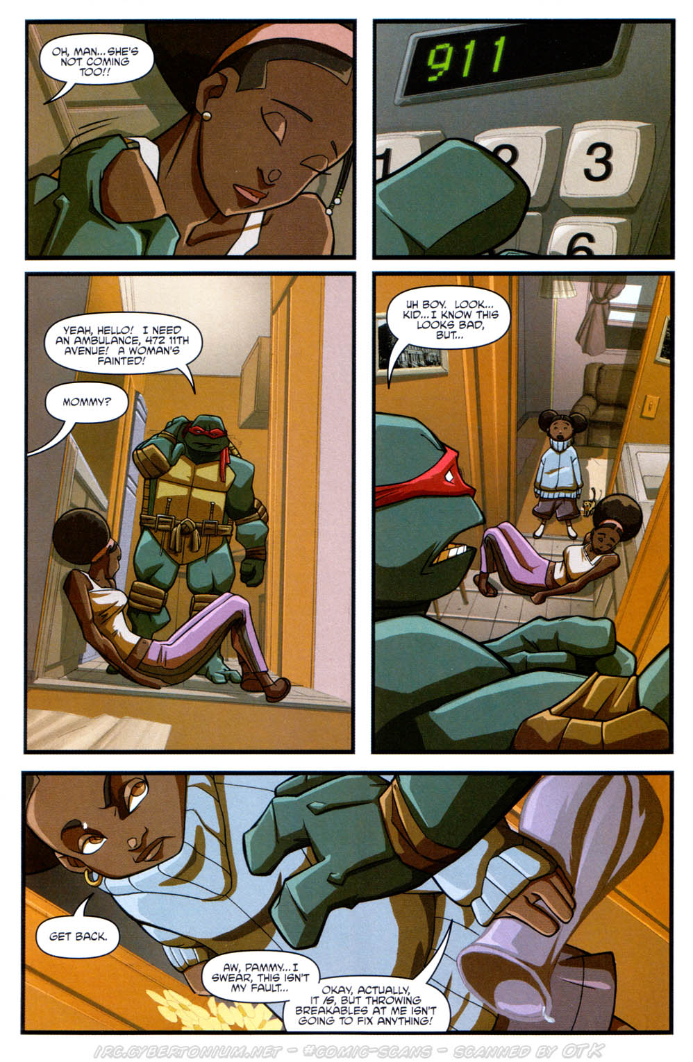 Read online Teenage Mutant Ninja Turtles (2003) comic -  Issue #5 - 9