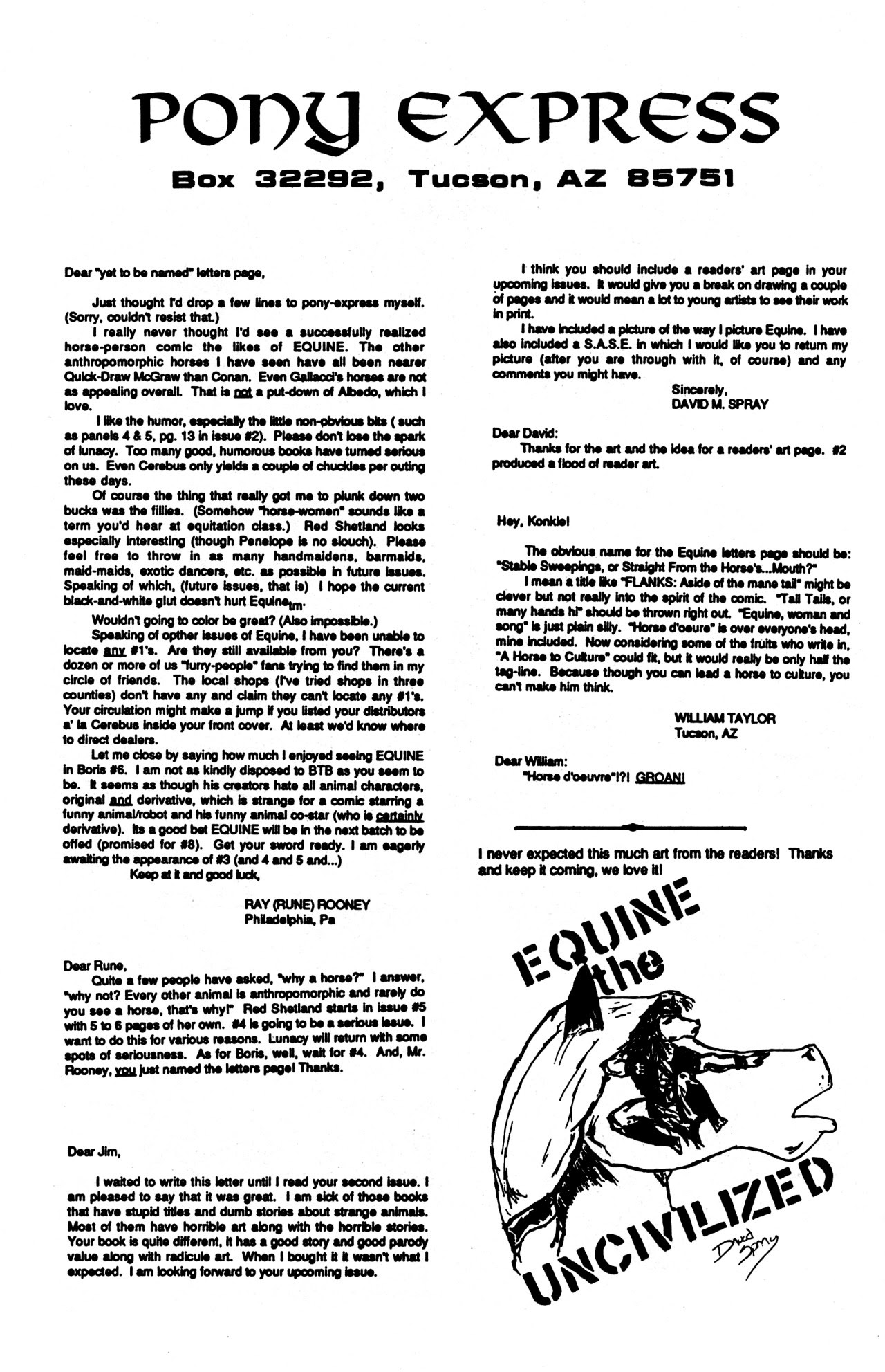 Read online Equine, The Uncivilized comic -  Issue #3 - 28