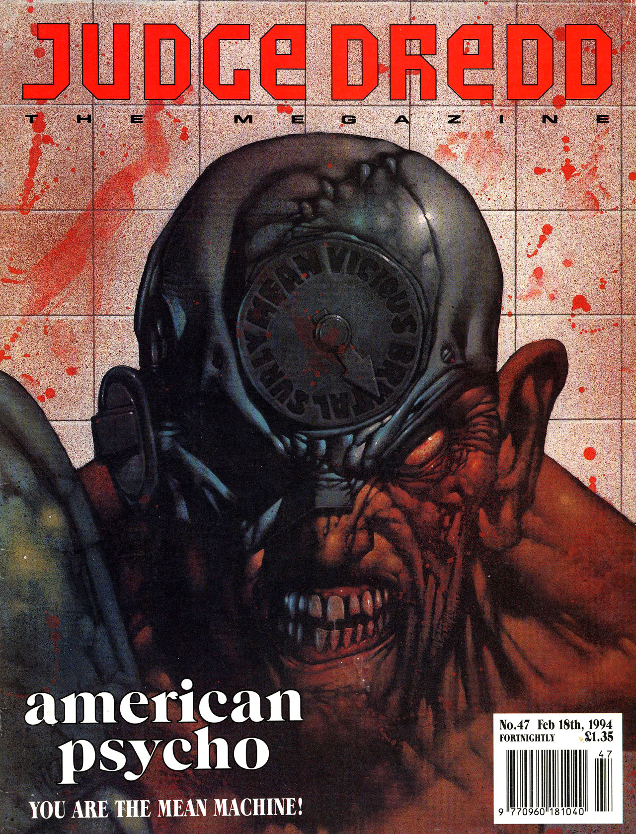 Read online Judge Dredd: The Megazine (vol. 2) comic -  Issue #47 - 1