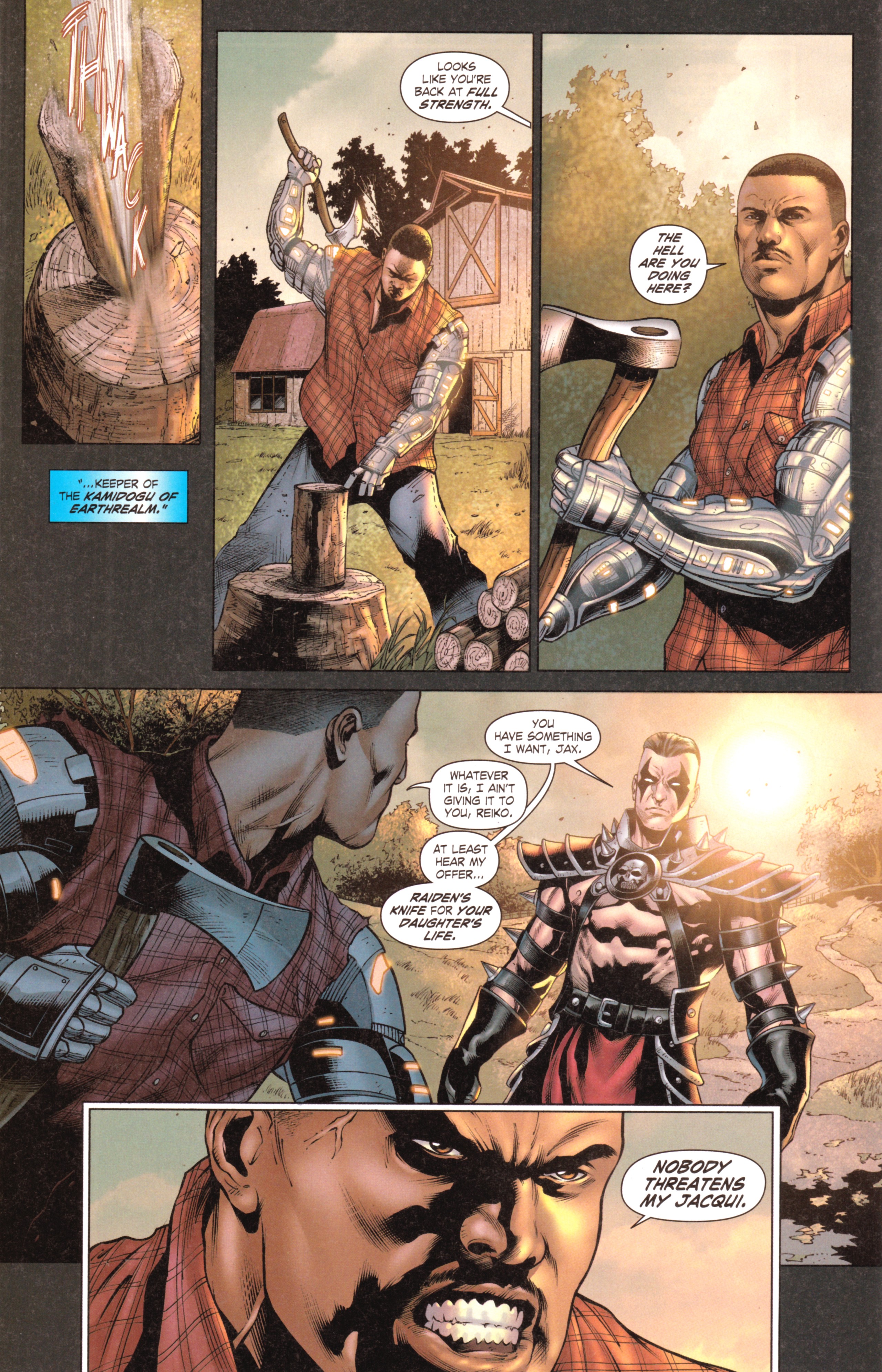 Read online Mortal Kombat X [II] comic -  Issue #6 - 16