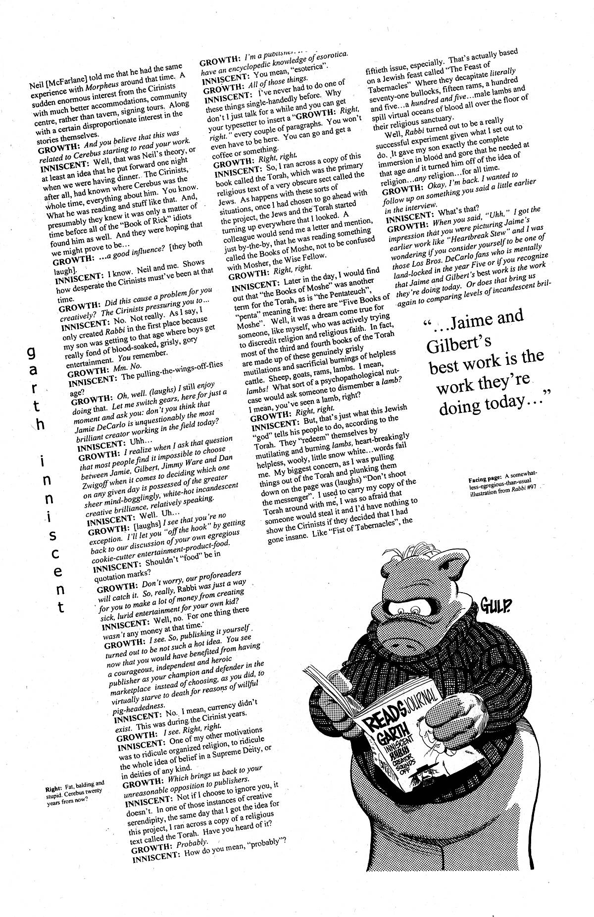 Read online Cerebus comic -  Issue #279 - 17