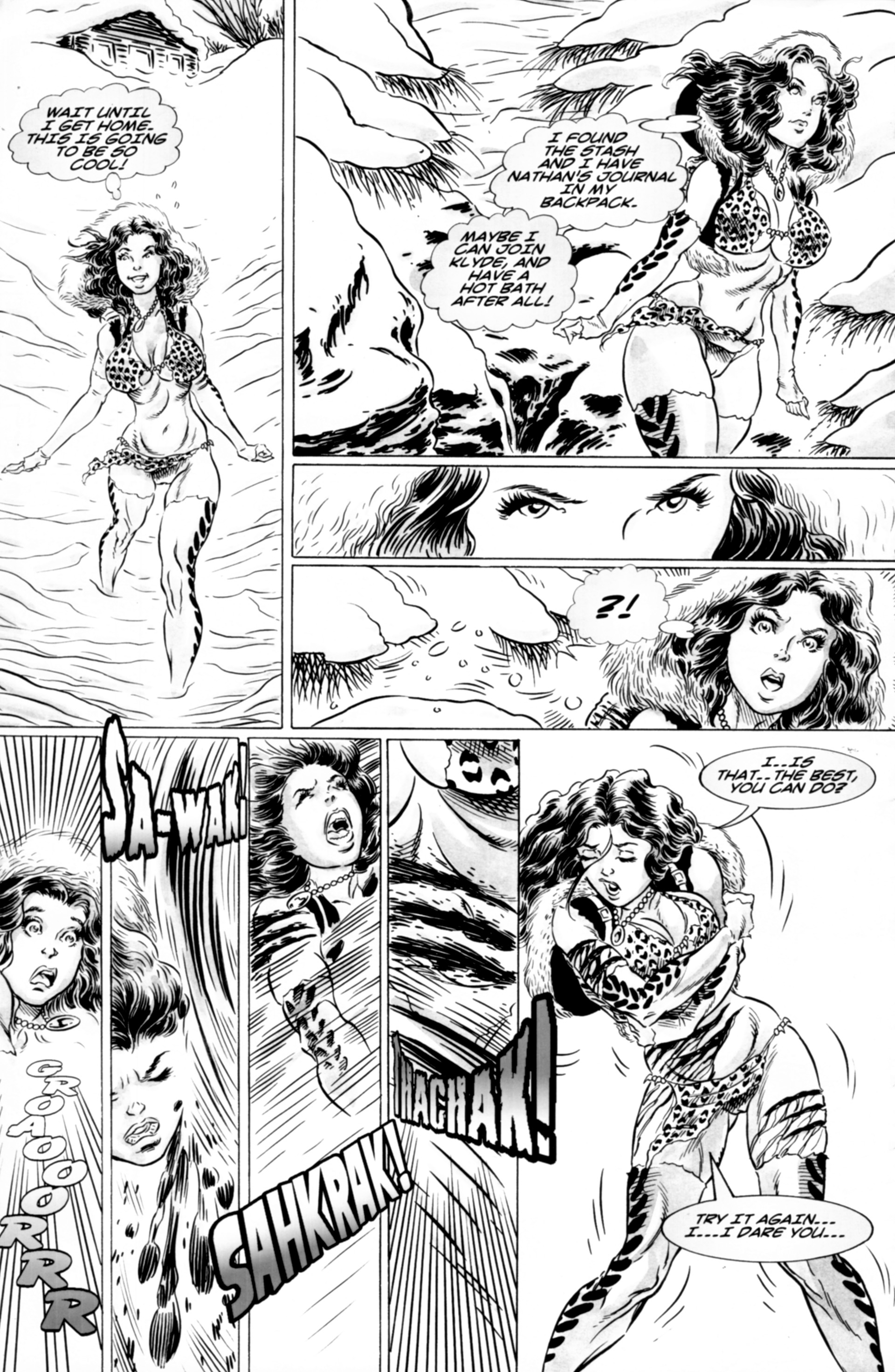 Read online Cavewoman: Snow comic -  Issue #3 - 20