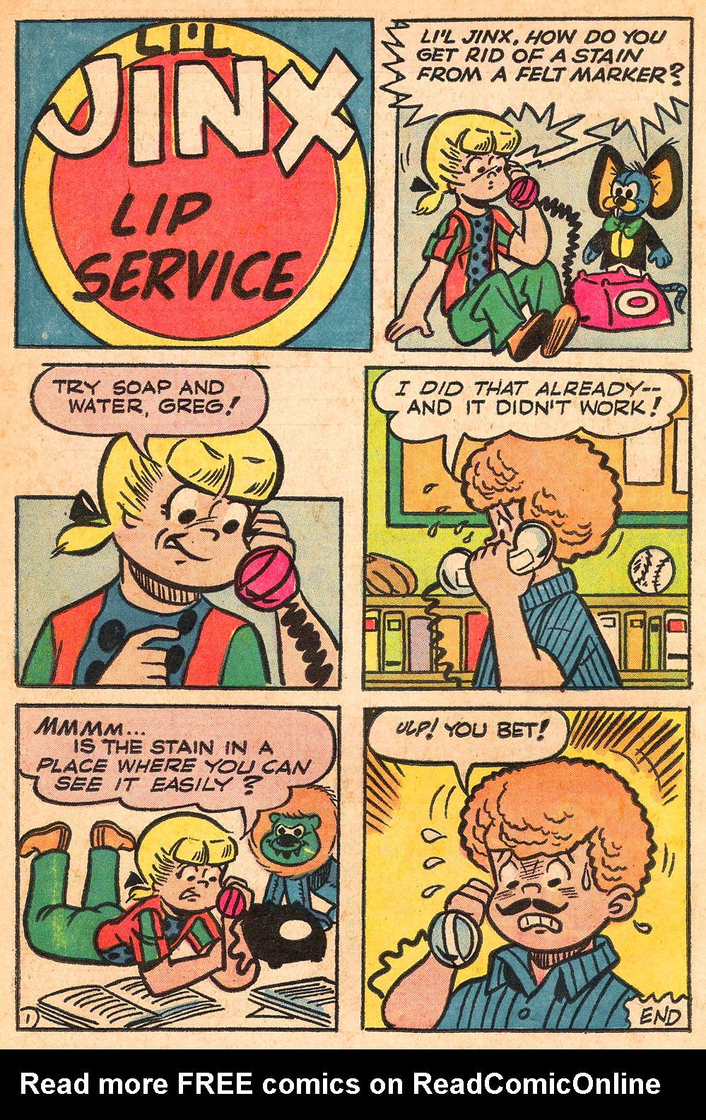 Read online Sabrina The Teenage Witch (1971) comic -  Issue #13 - 33
